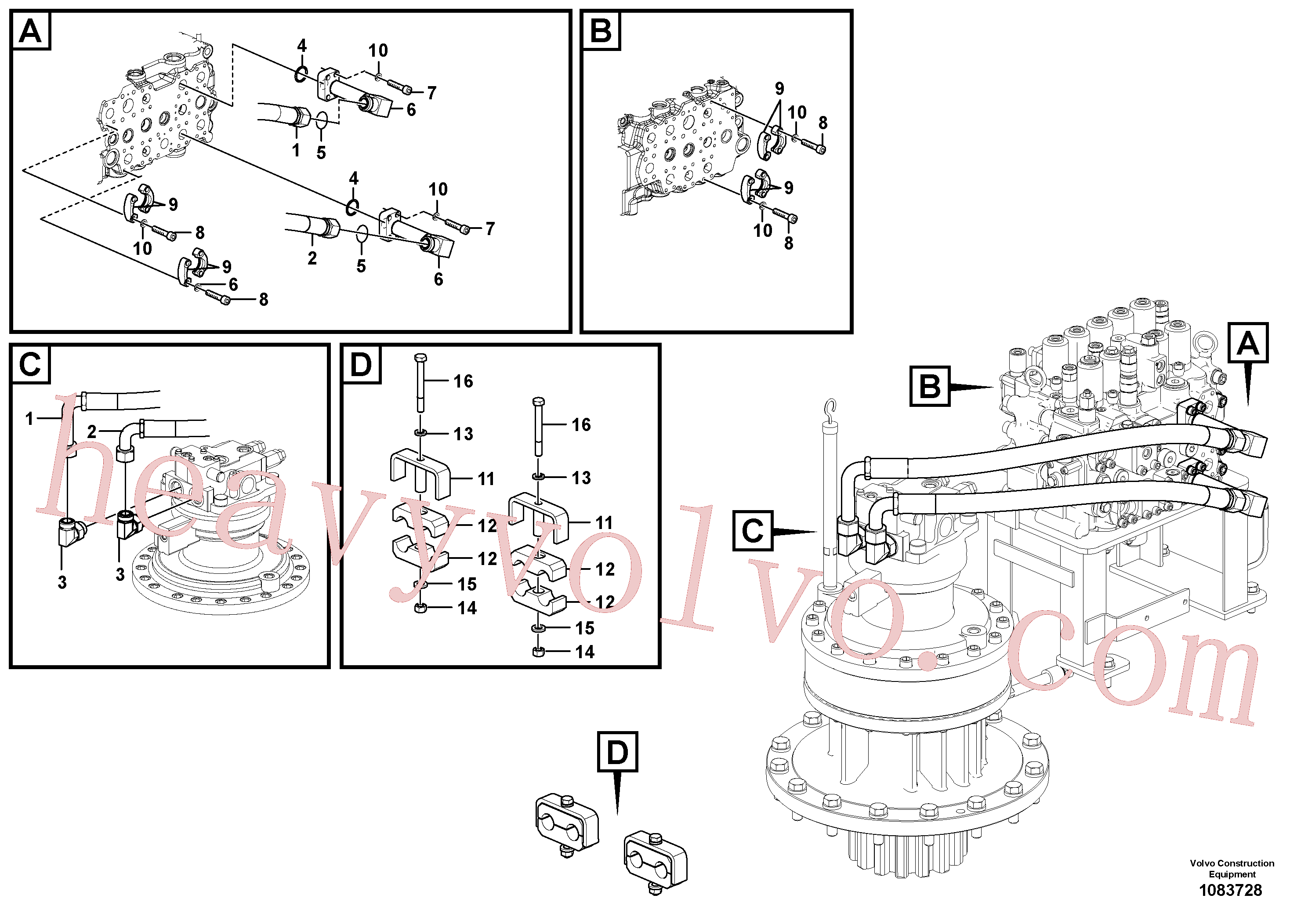 Volvo Assembly VOE14560693 Pipe for sale
