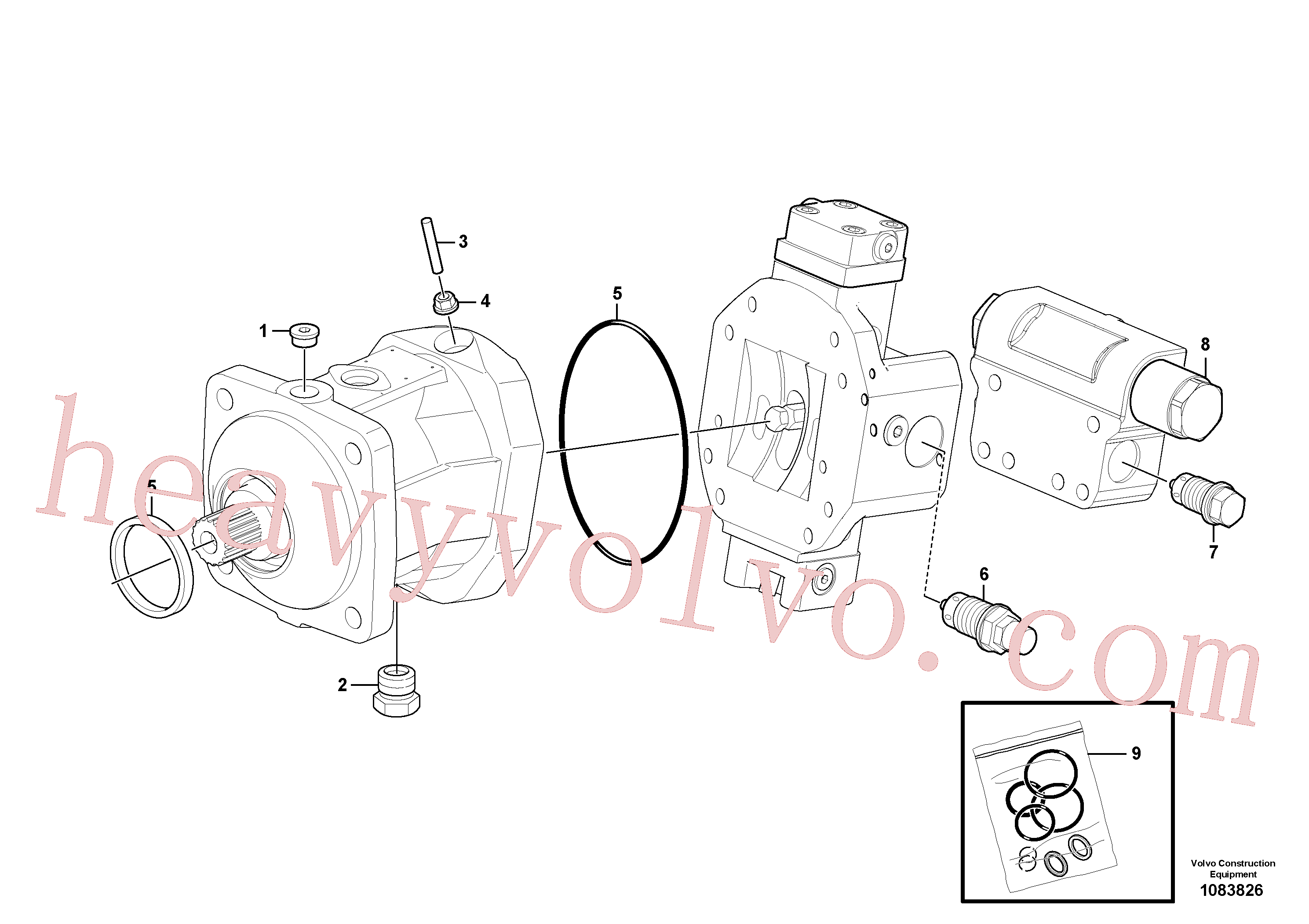 Wholesale SA8230-29360 Pin for Volvo Excavator