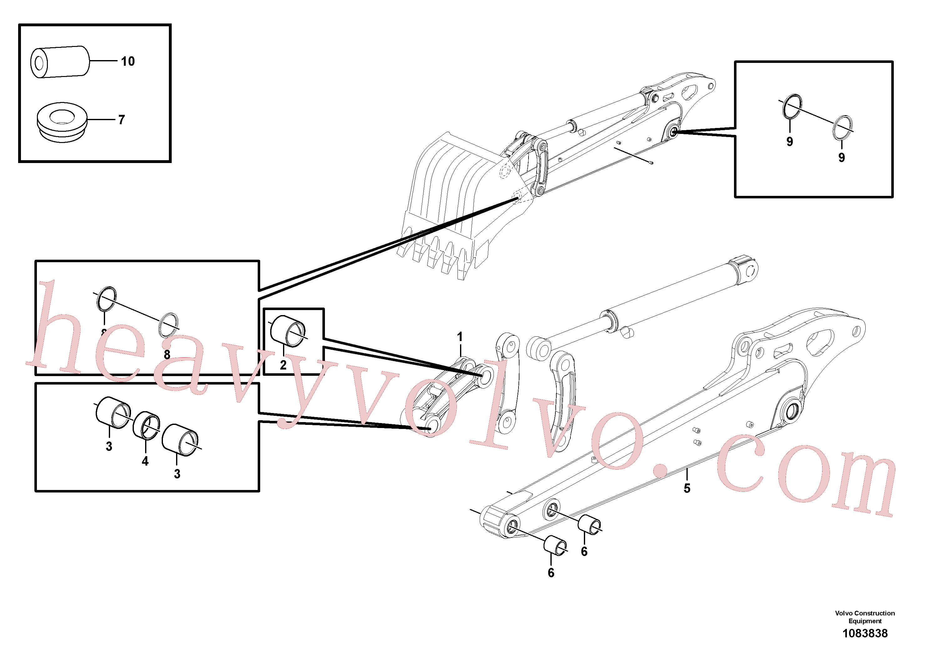 Volvo Assembly VOE11804713 Arm for sale