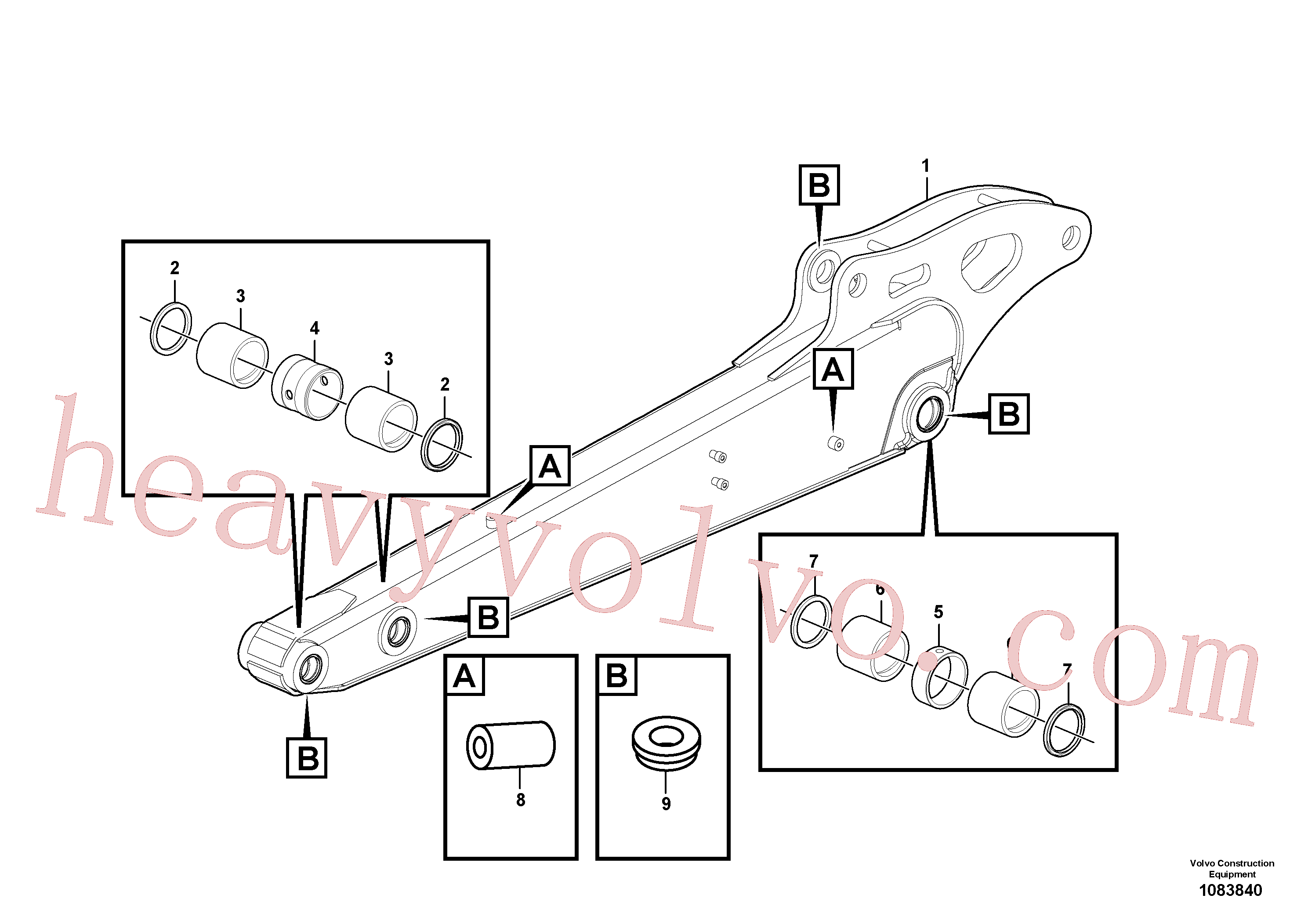 Volvo PJ6140034 Seal aftermarket part for sale