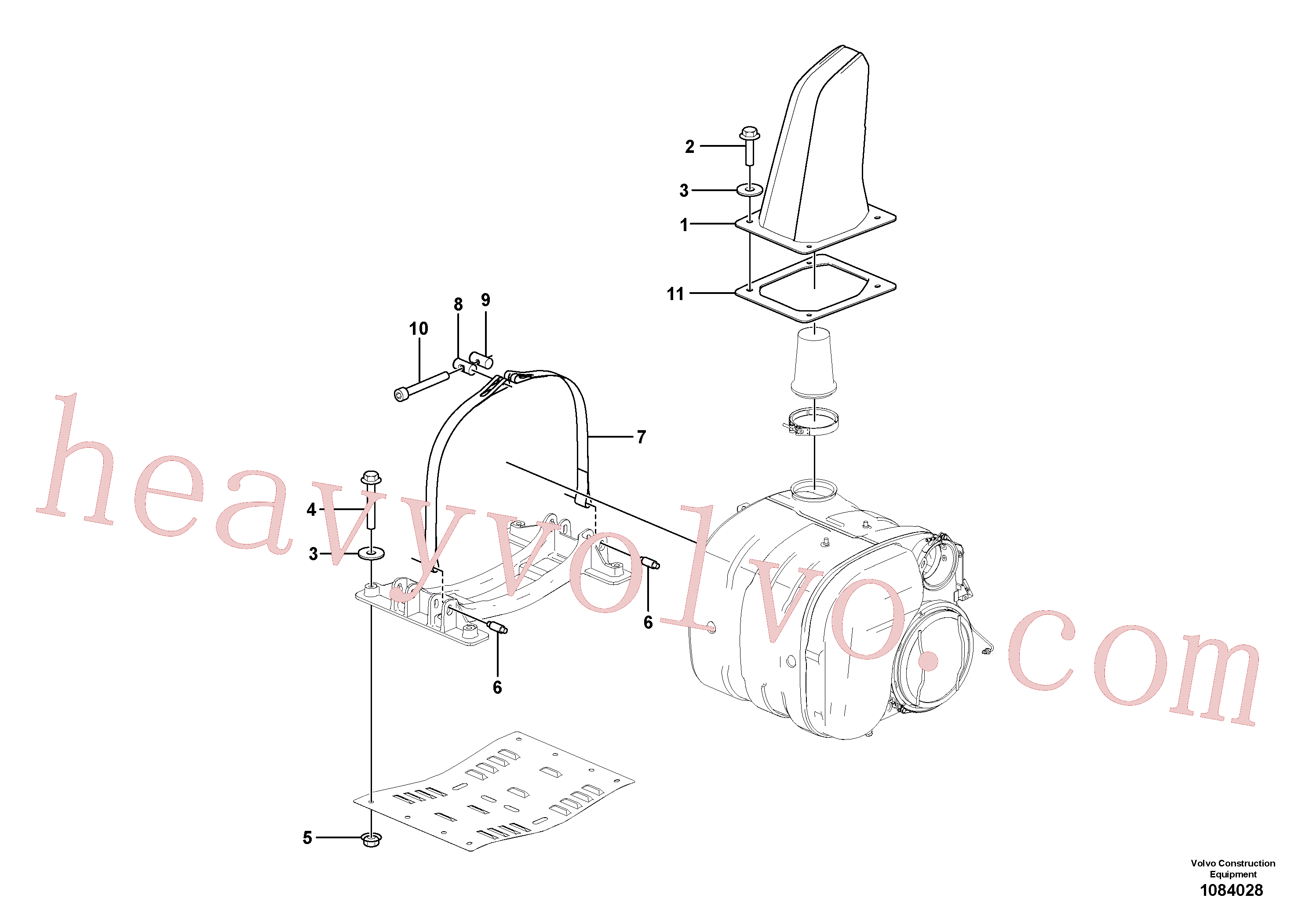 Volvo Assembly VOE60113115 Flange screw for sale