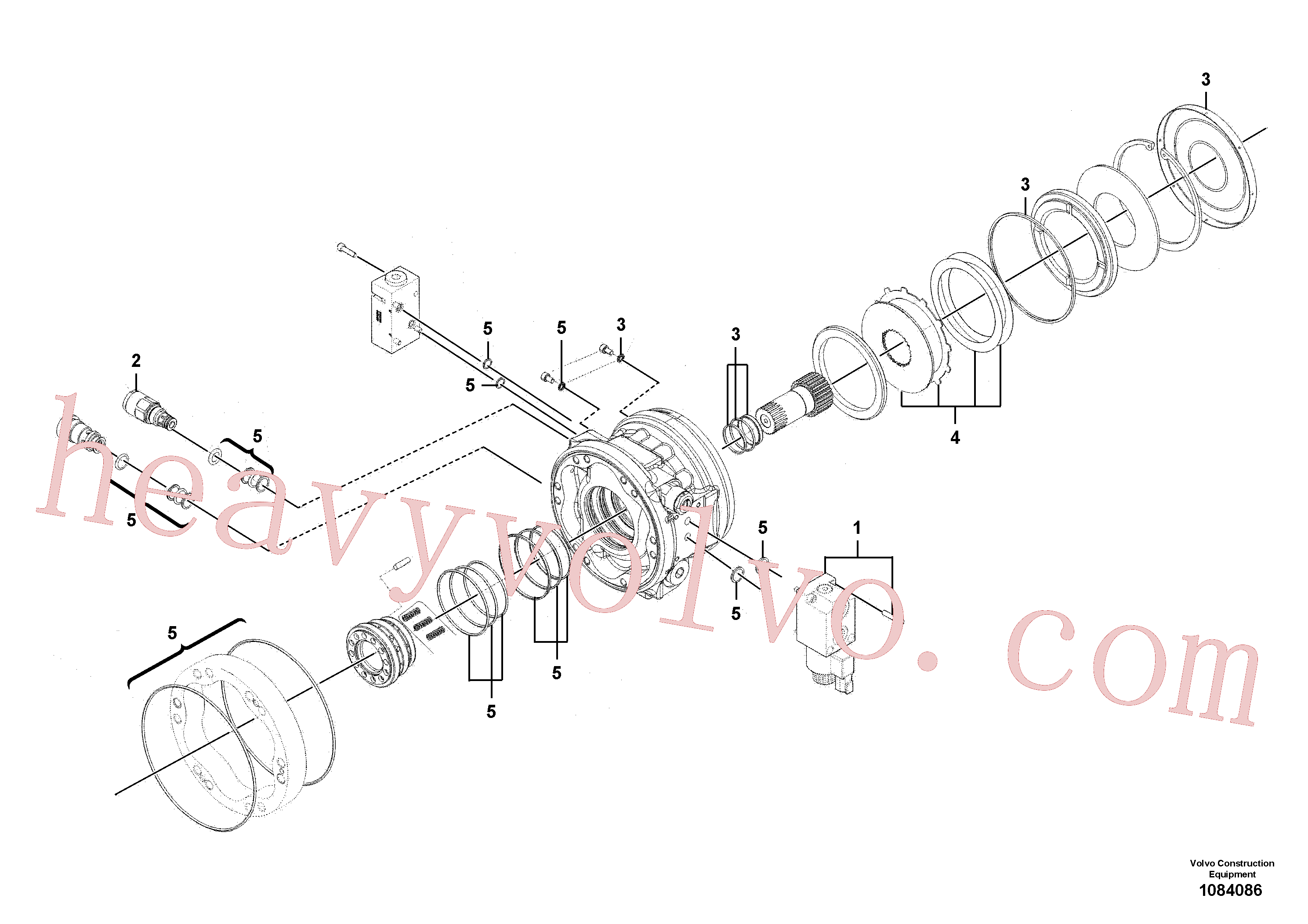 Wholesale VOE17428389 Relief valve for Volvo Excavator