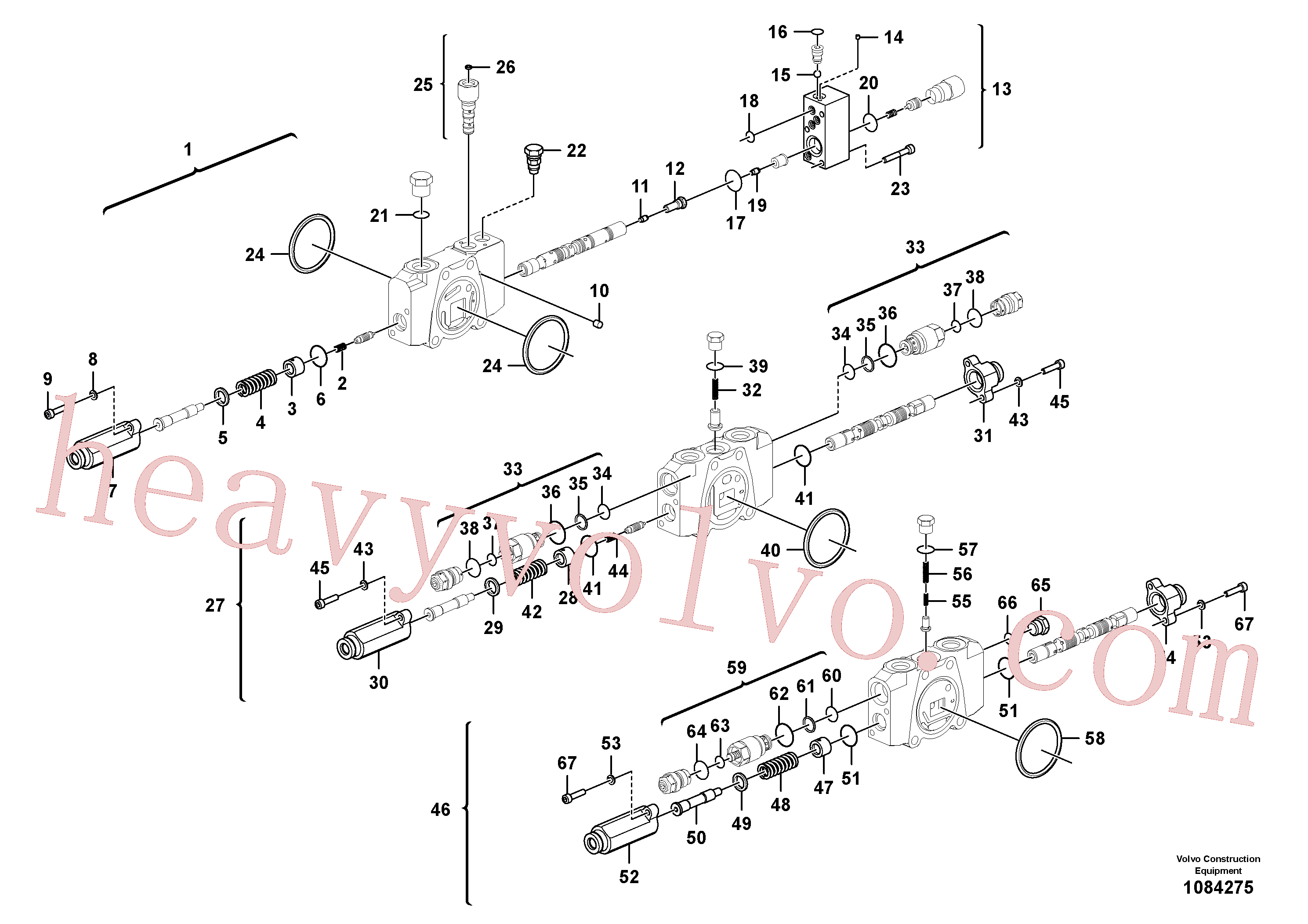 China Made VOE994019 Hex. socket screw parts for Volvo Excavator