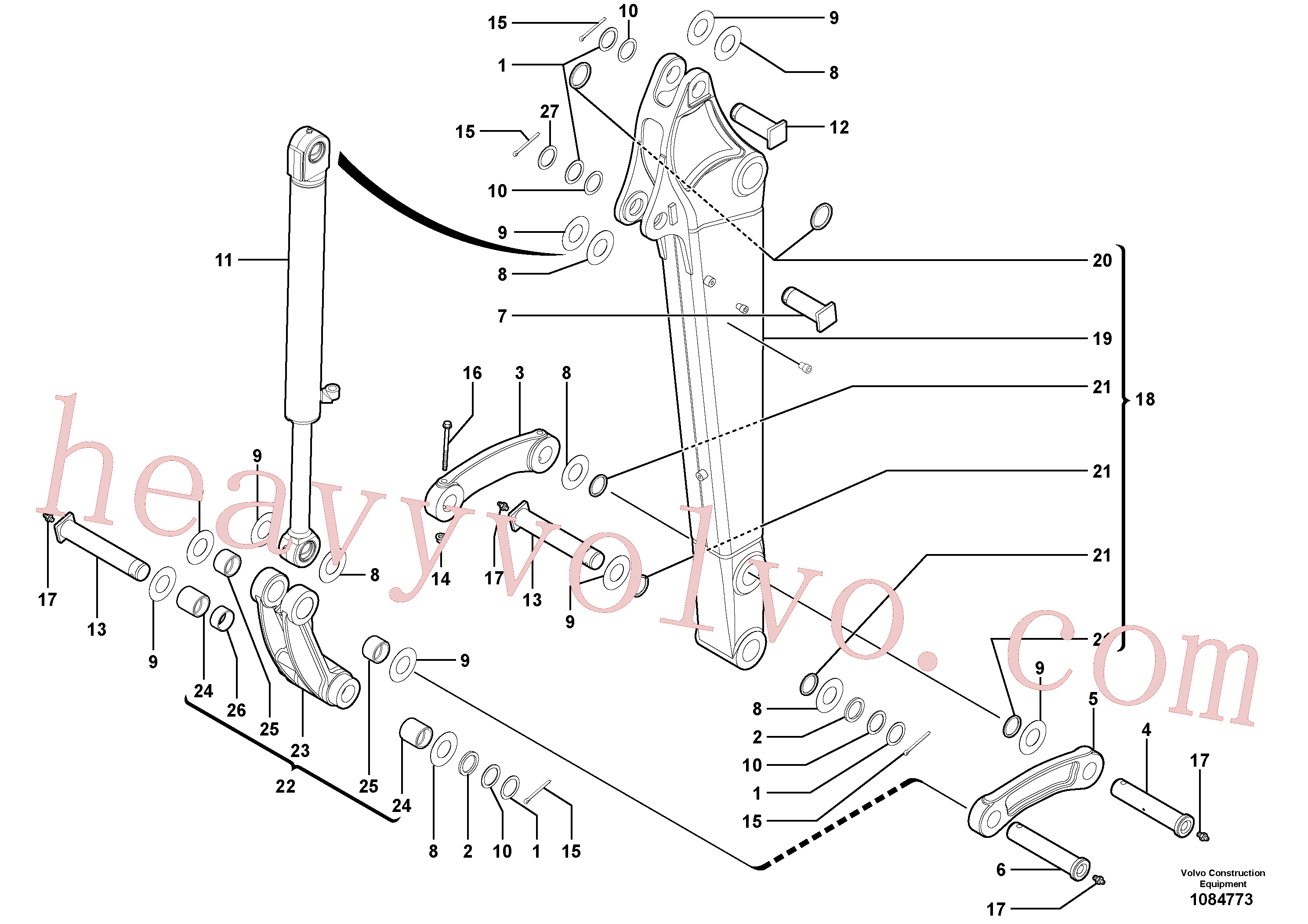 Volvo VOE11802261 Washer aftermarket part for sale