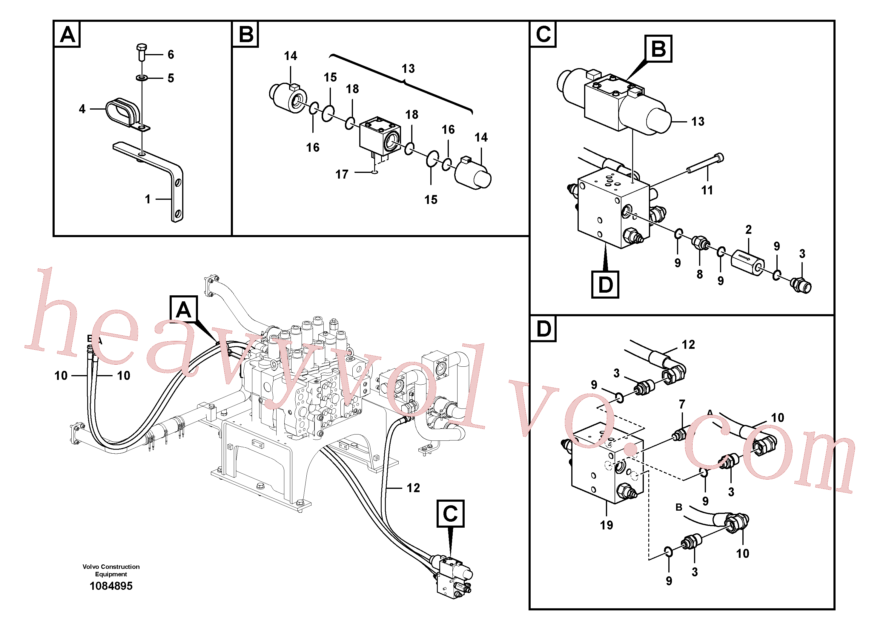 Volvo VOE14555279 Solenoid coil aftermarket part for sale