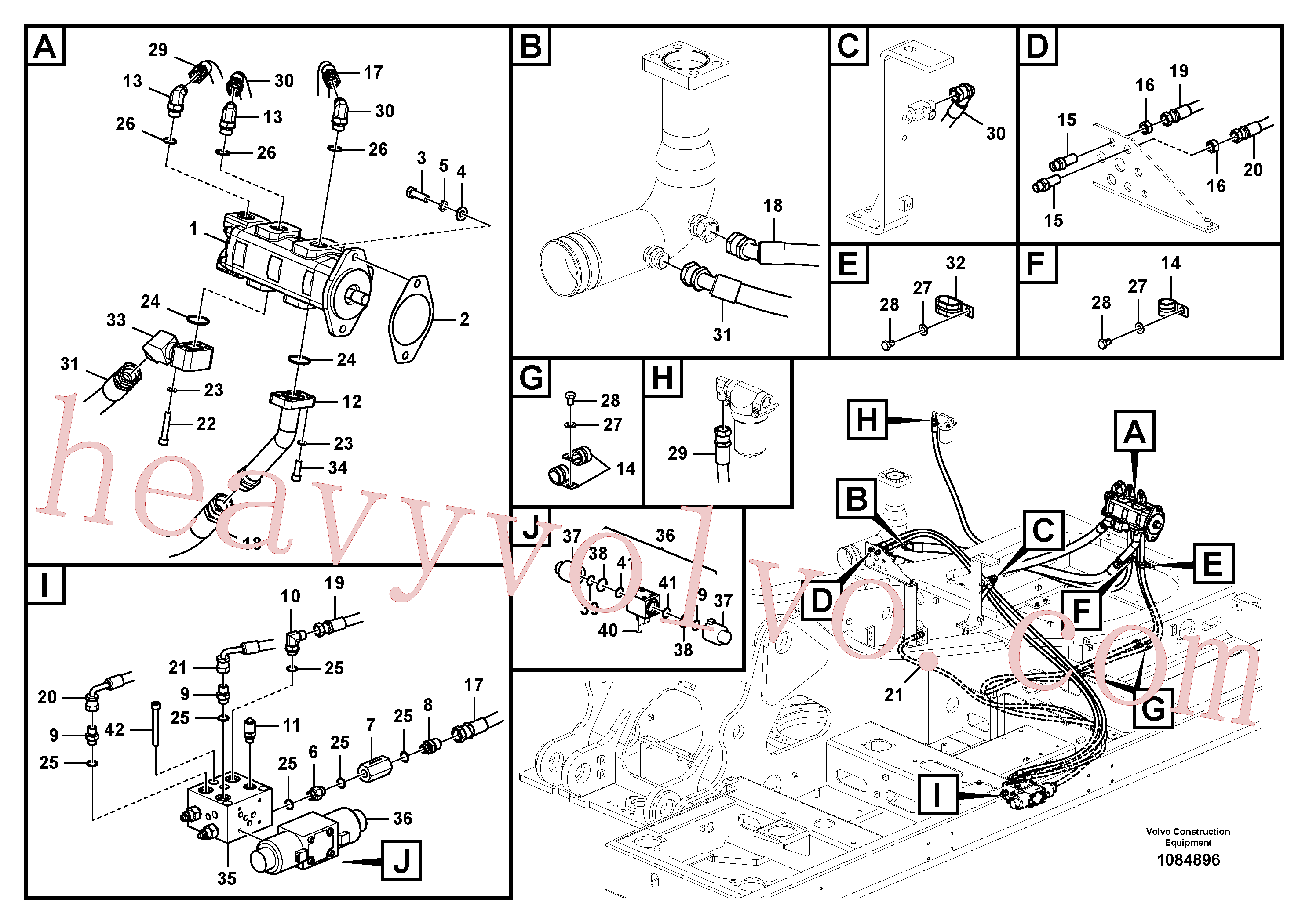 Volvo Assembly VOE14573559 Gear pump for sale