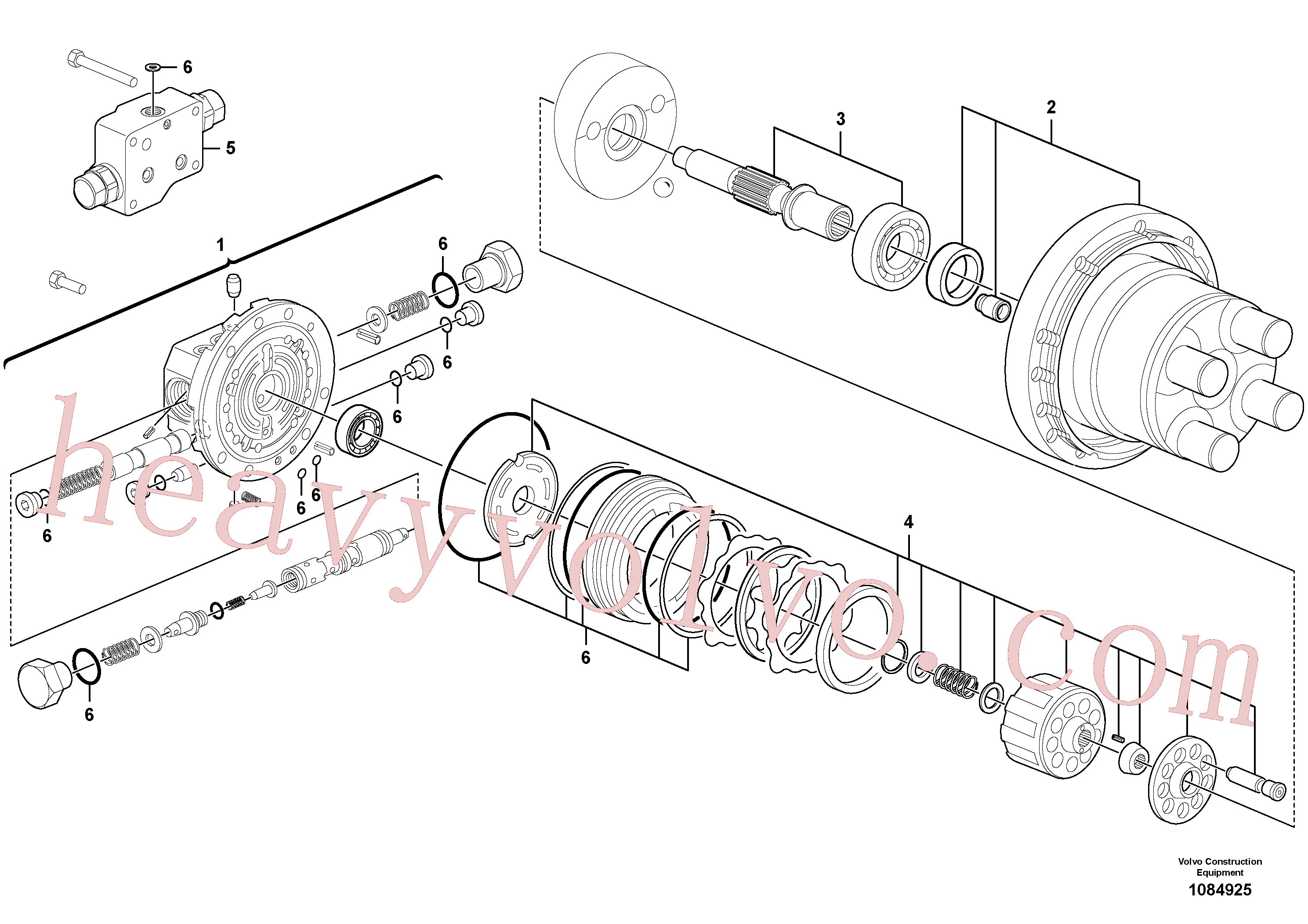 VOE17463149 Kit for Volvo Excavator spare