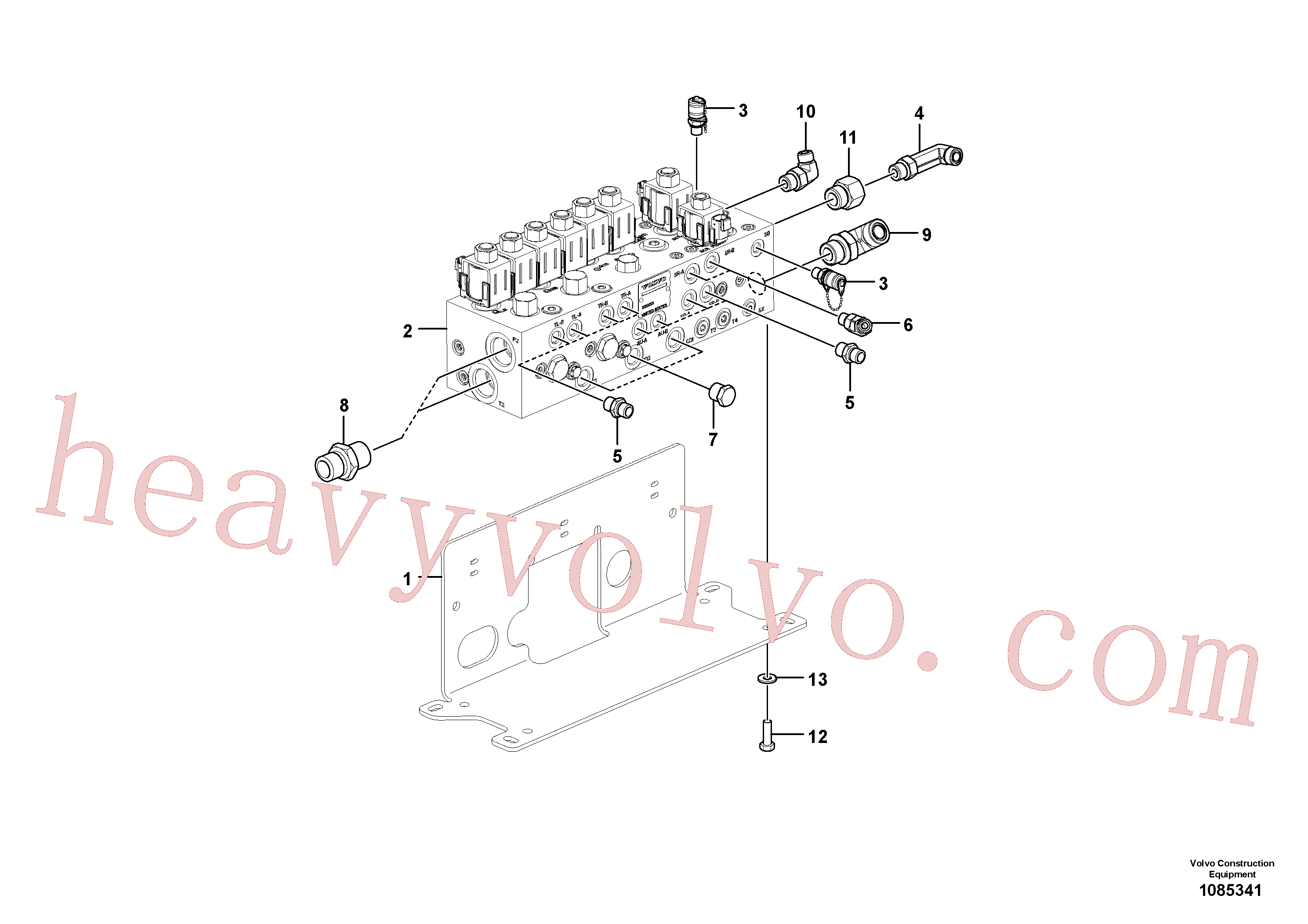 VOE932039 O-ring for Volvo Excavator Parts
