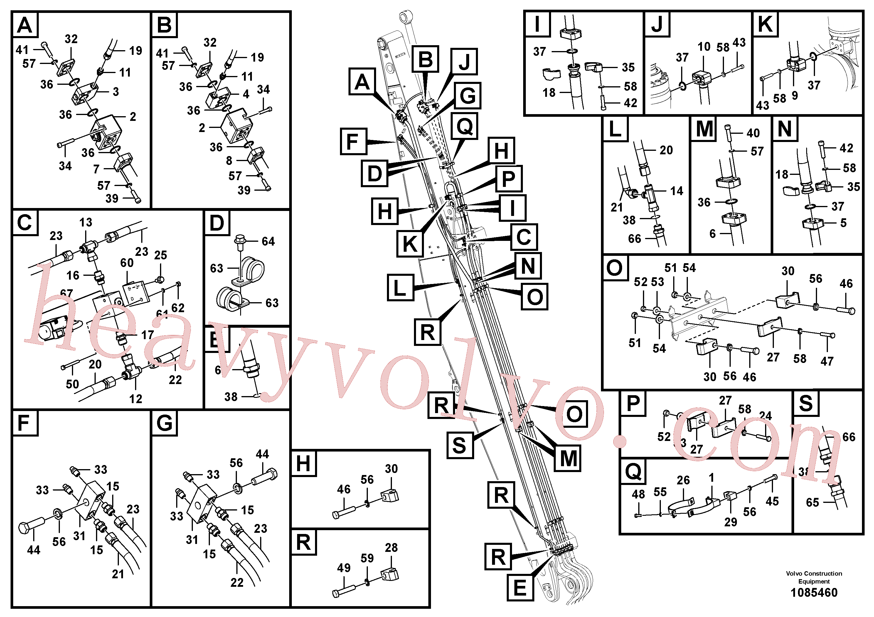 China Made VOE15131089 Eternity/2 parts for Volvo Excavator