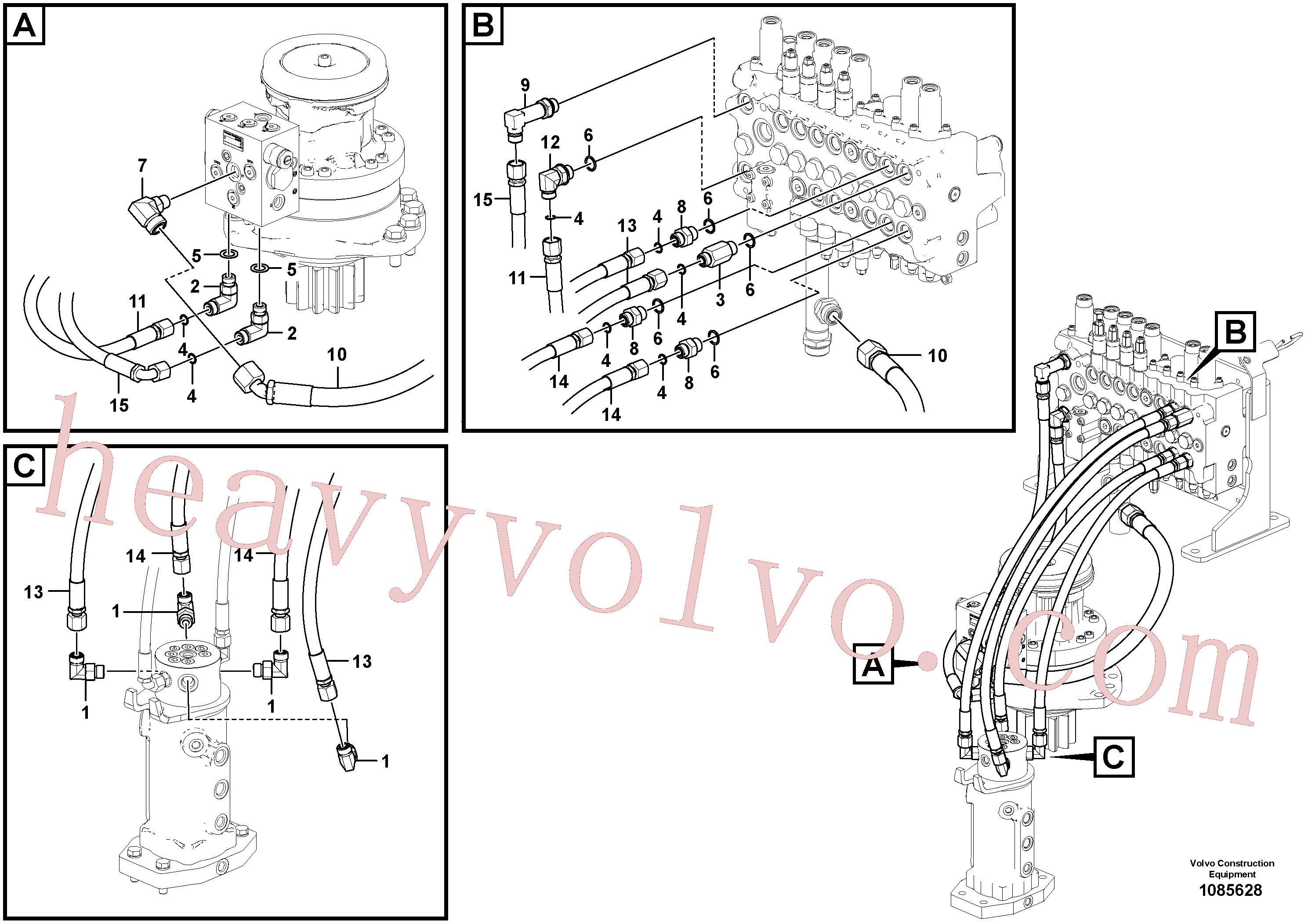 VOE15000783 Rockmaster/4SP for Volvo Excavator Parts