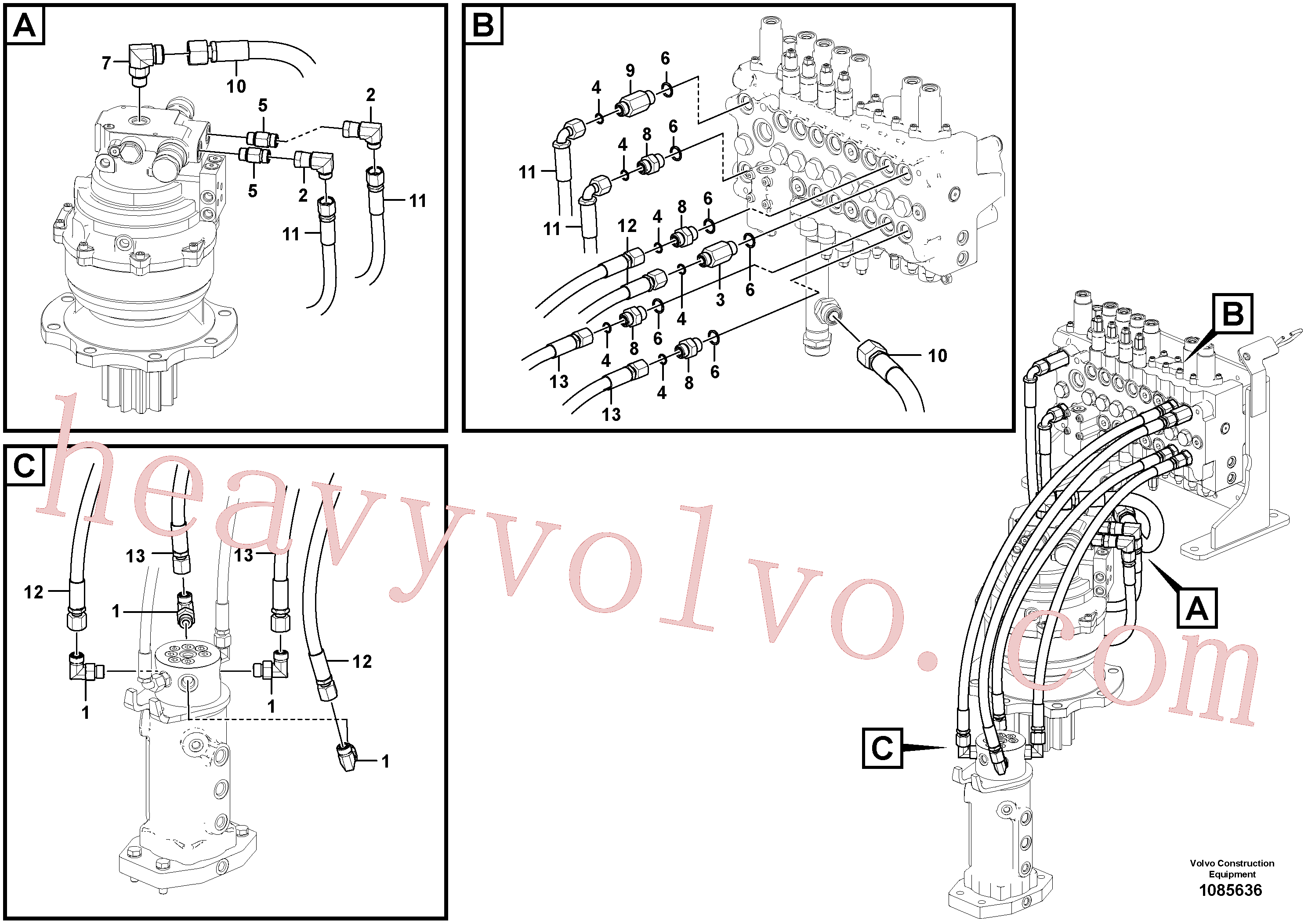 VOE15000783 Rockmaster/4SP for Volvo Excavator Parts