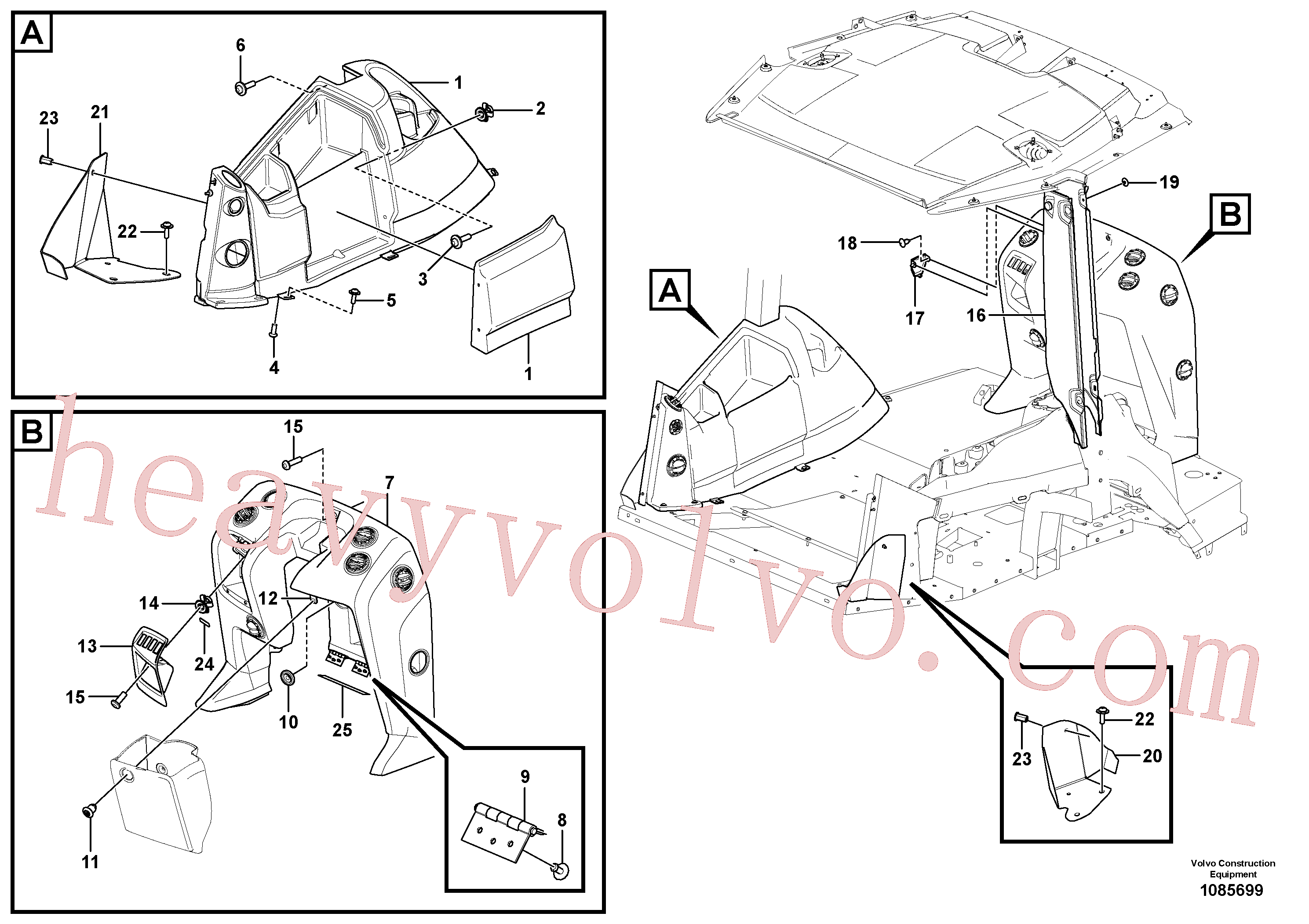 Volvo Assembly VOE971322 Six point socket screw for sale
