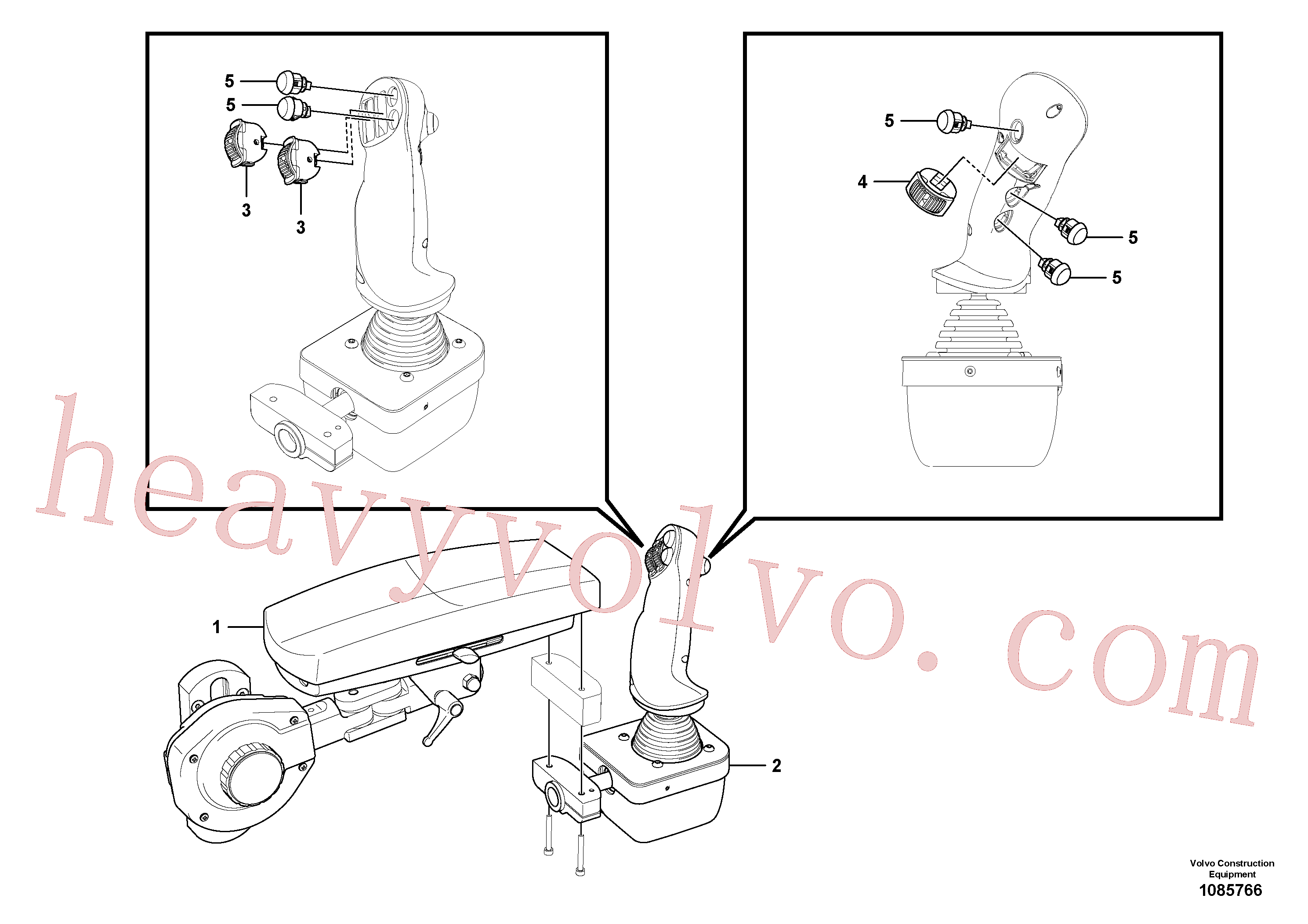 Volvo Assembly VOE17271865 Switch for sale