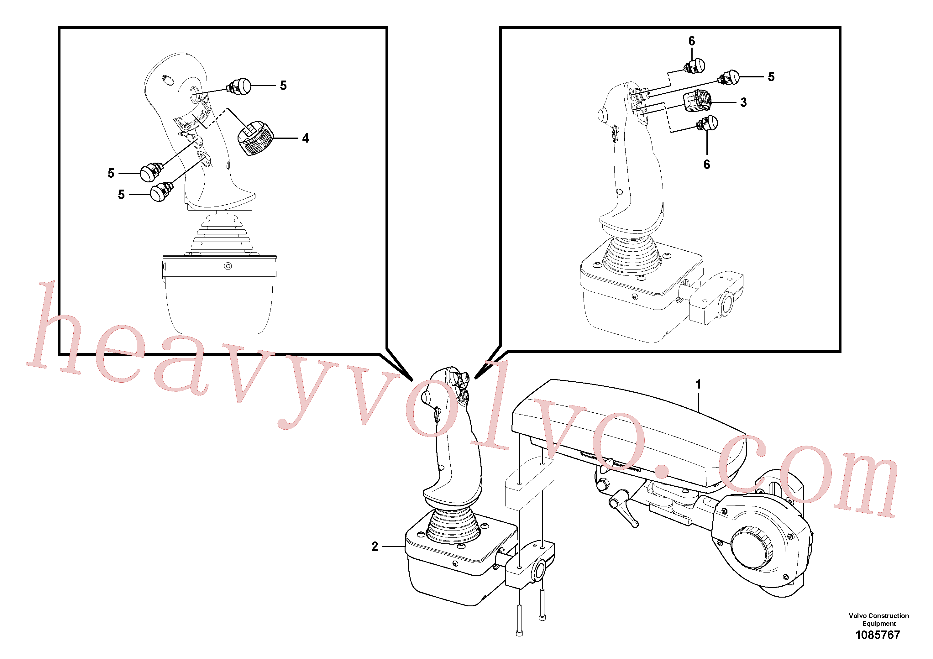 Volvo Assembly VOE17271865 Switch for sale
