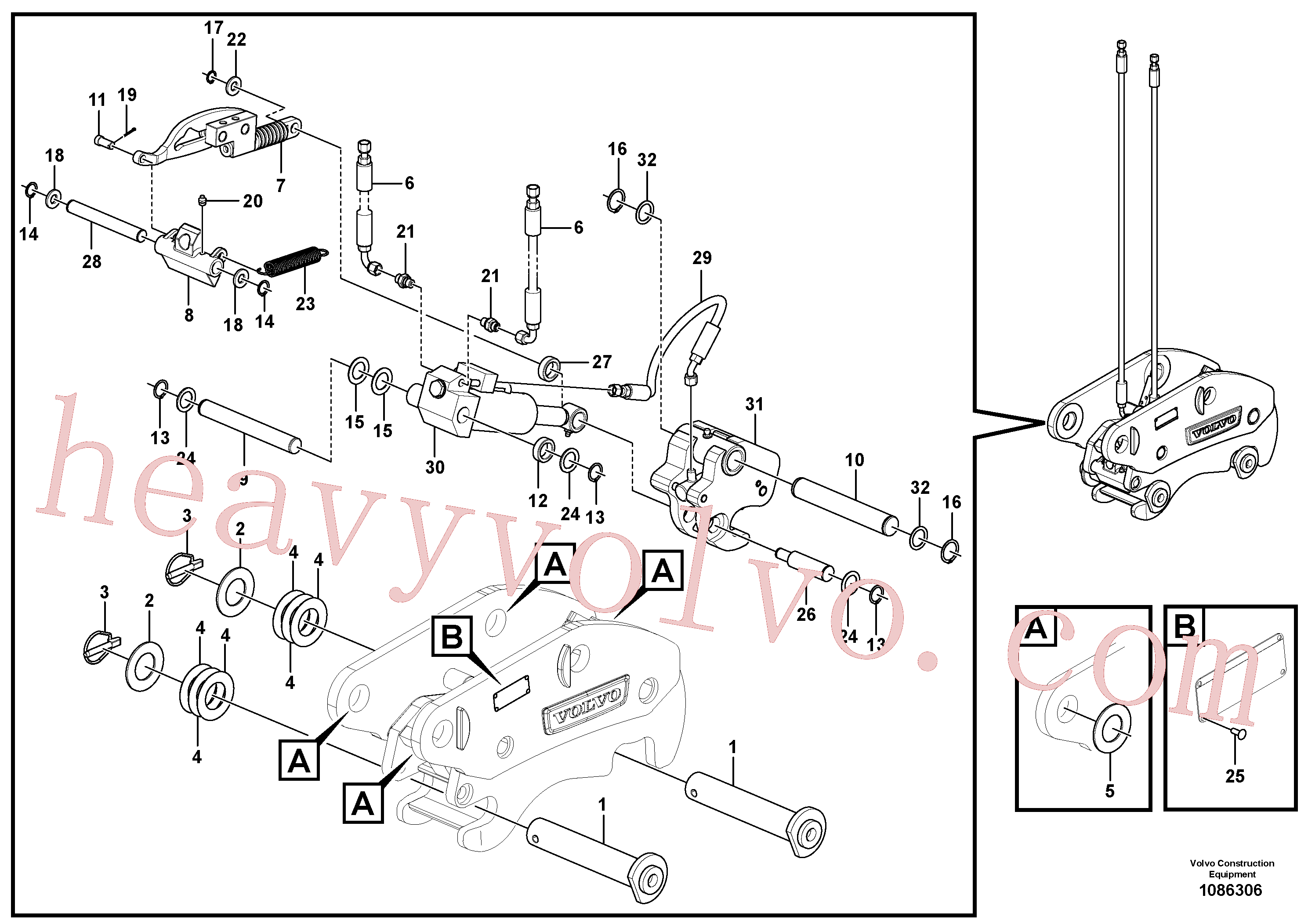Volvo VOE15412613 Spring aftermarket part for sale