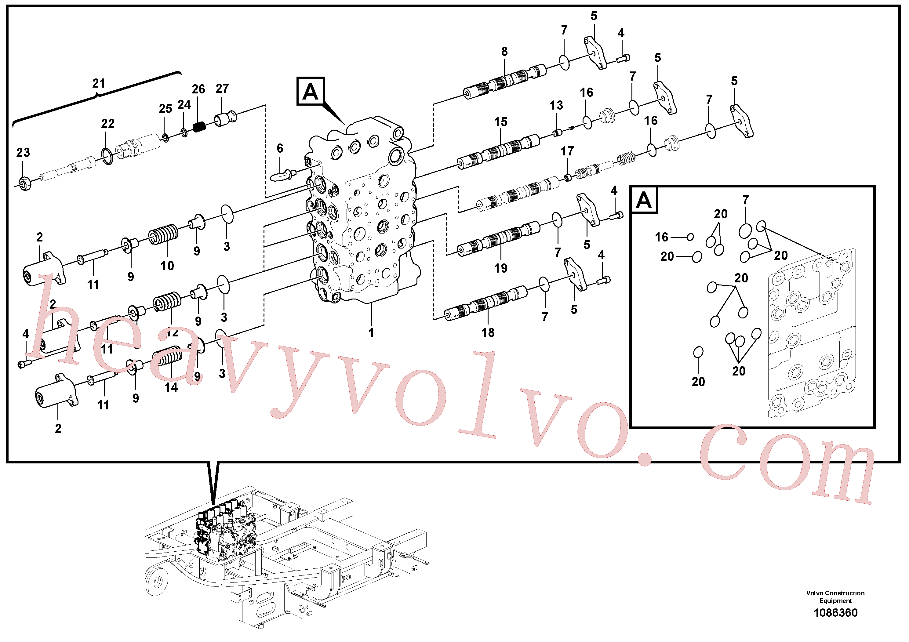 Volvo Assembly VOE14573737 Spool for sale