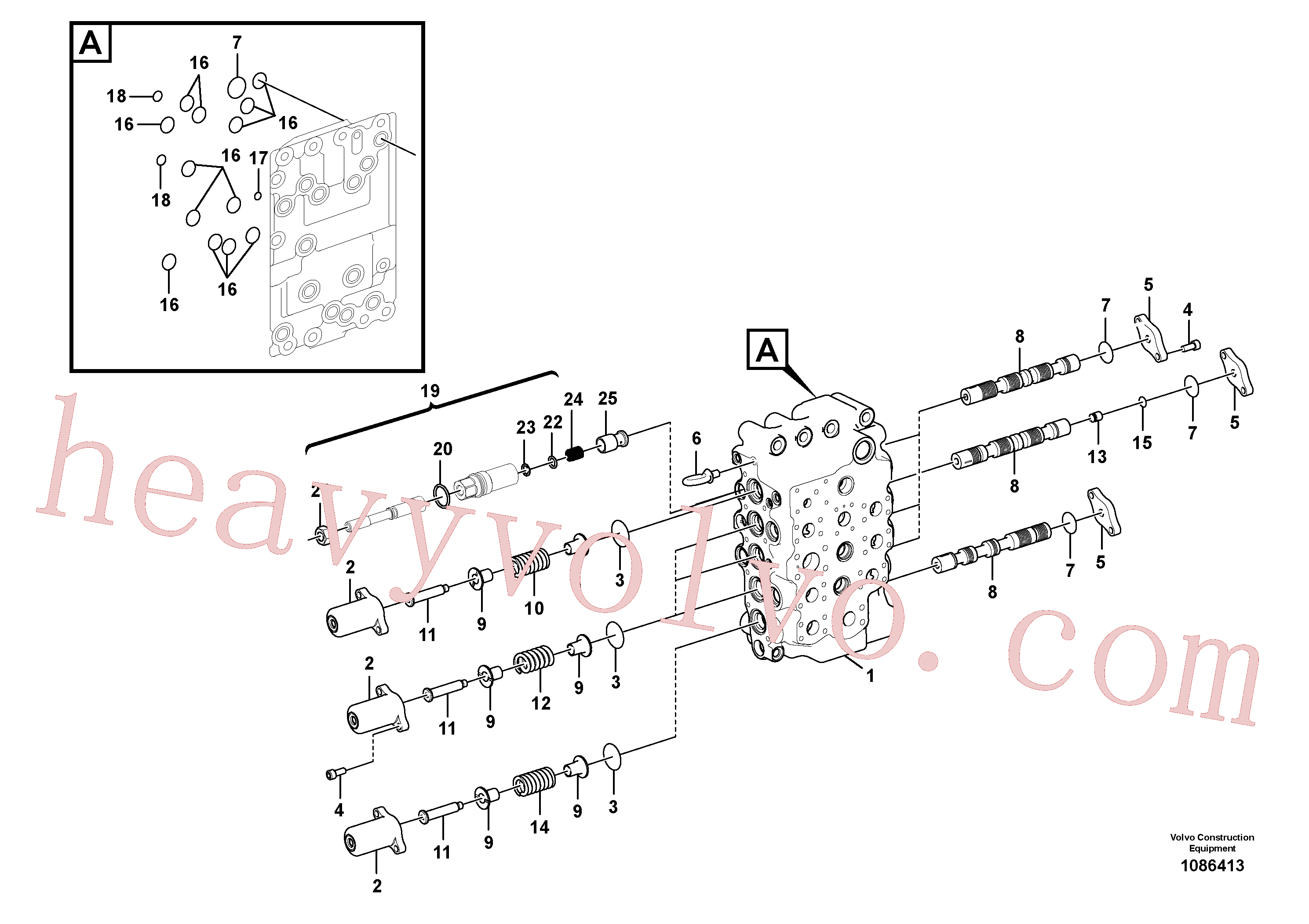 VOE14699736 Body for Volvo Excavator spare
