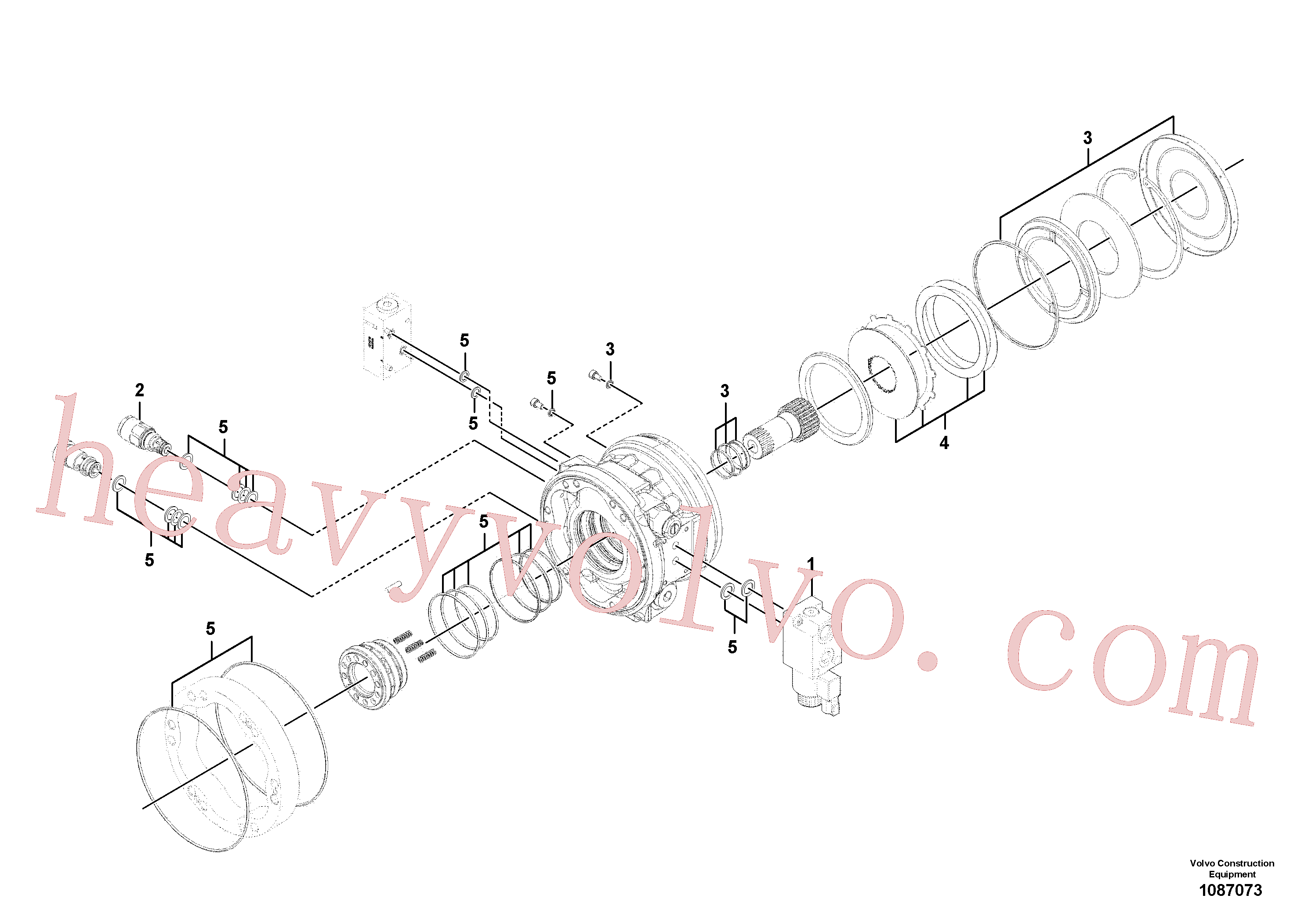 Wholesale VOE17428389 Relief valve for Volvo Excavator