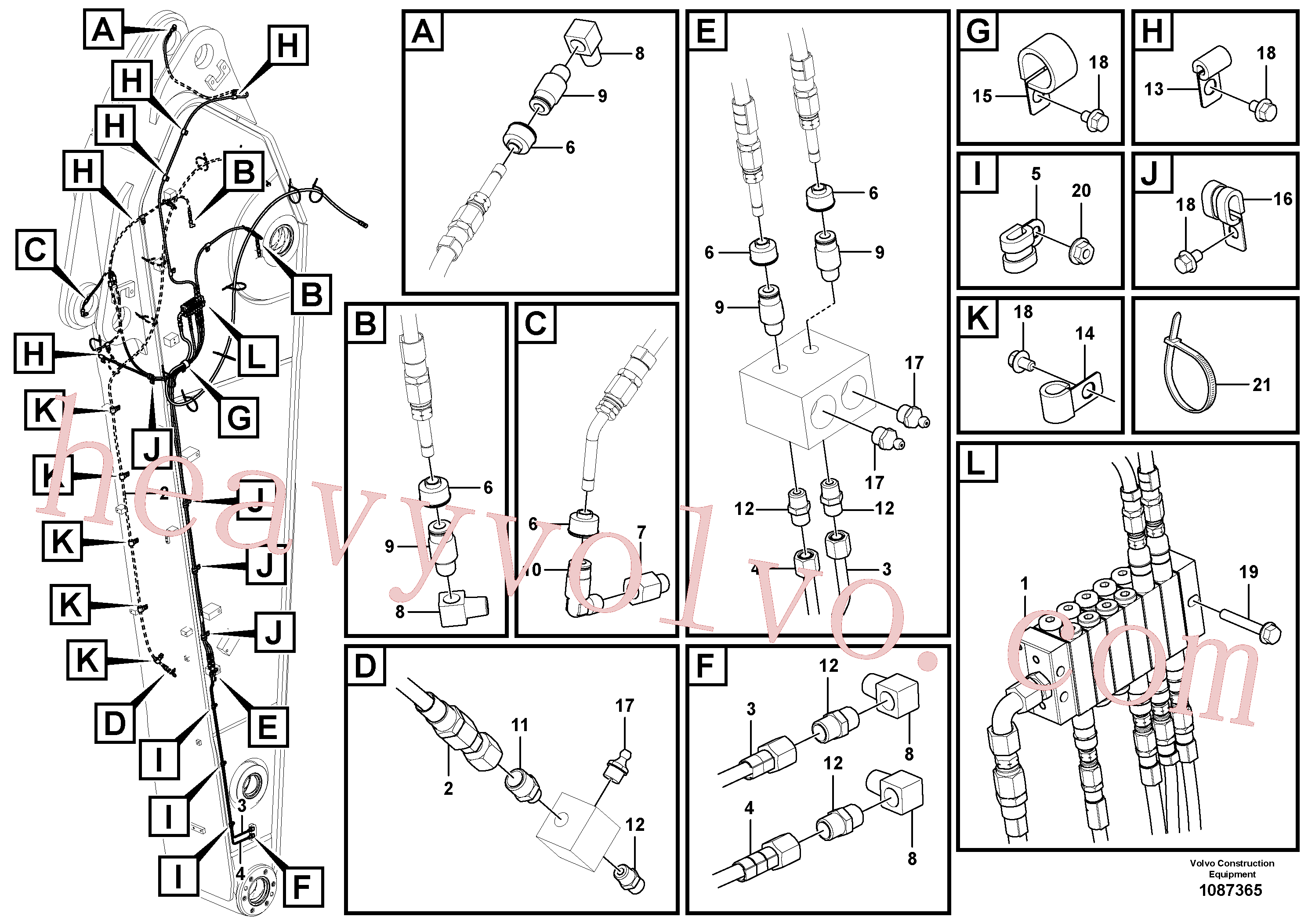 Volvo Assembly VOE14704974 Pipe for sale