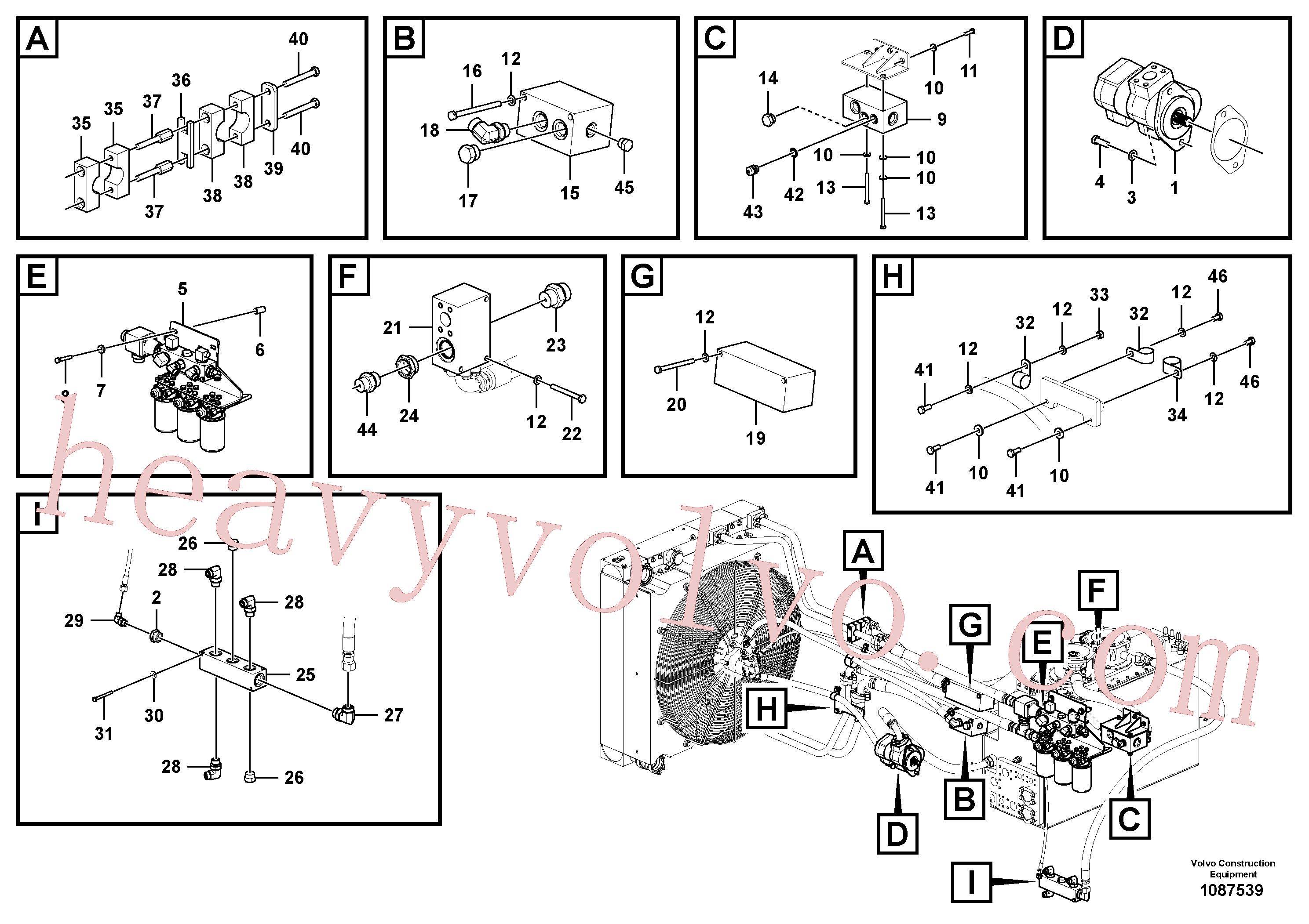 Volvo RM96702329 Hexagon screw aftermarket part for sale