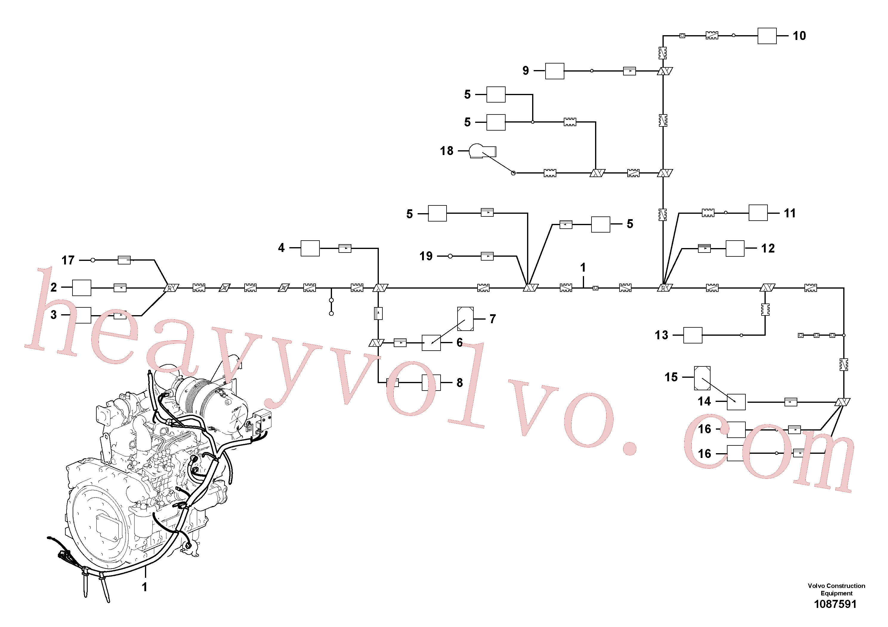 Volvo VOE14612652 Housing aftermarket part for sale