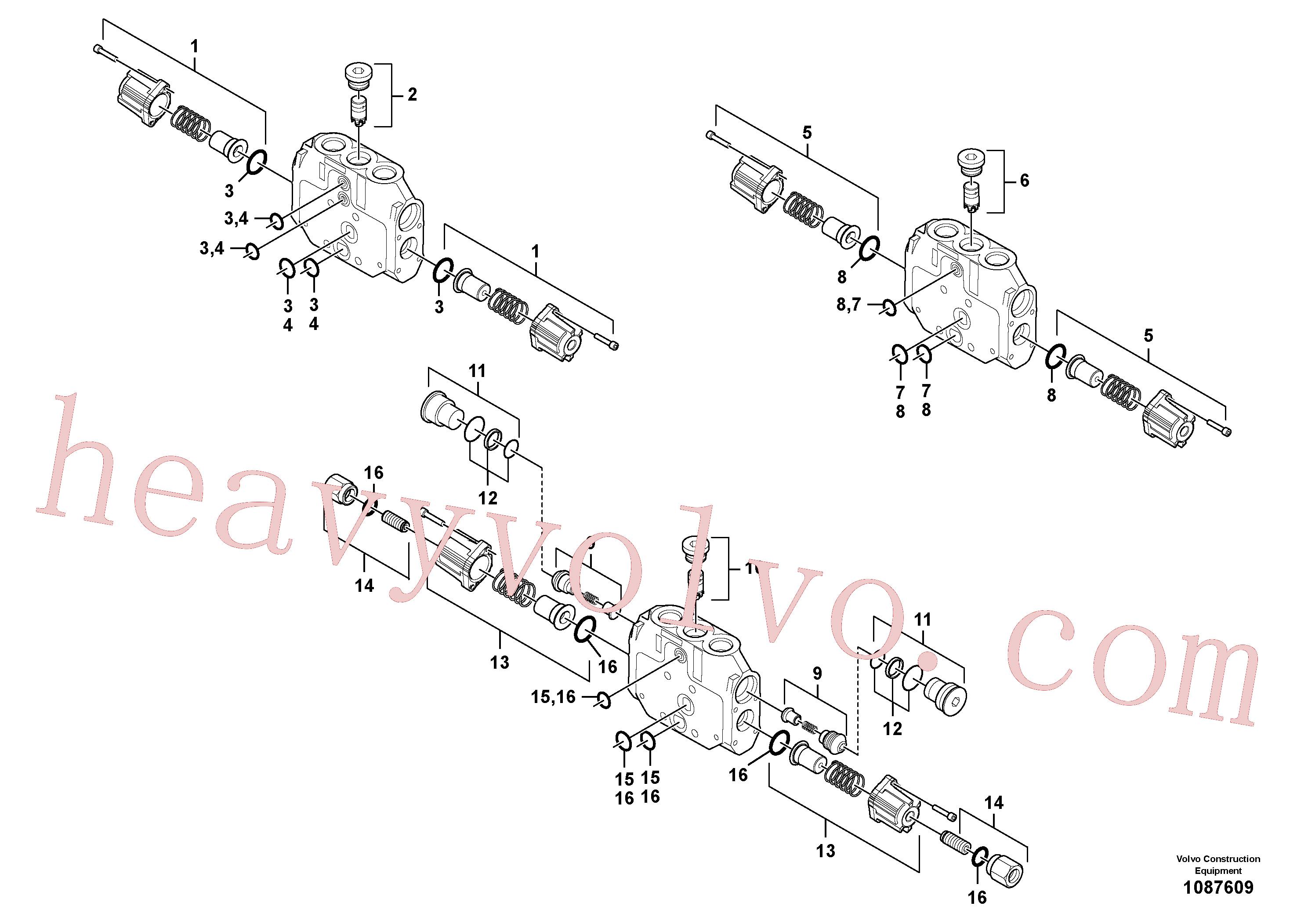 Wholesale VOE11712886 Plug for Volvo Excavator