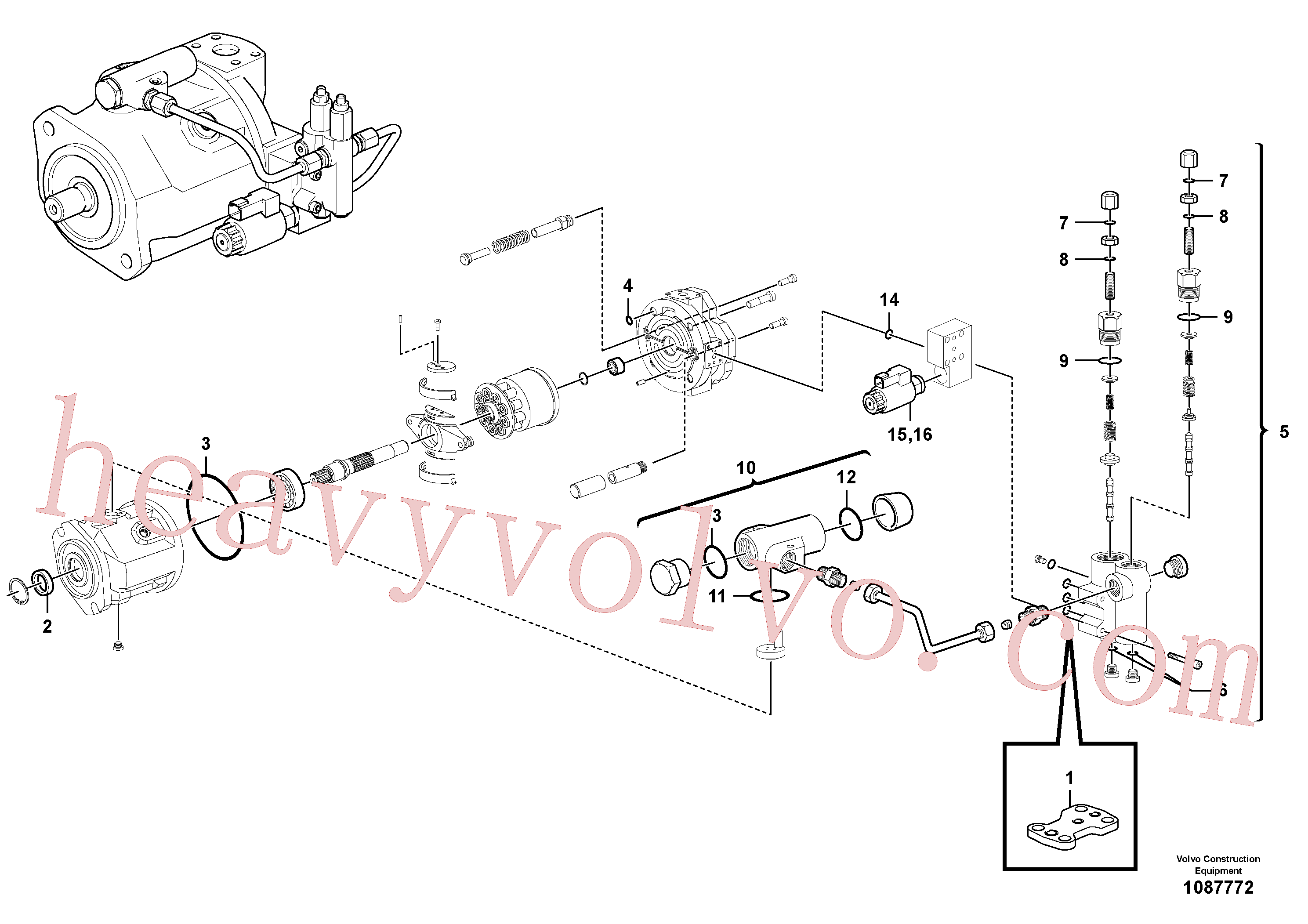 Volvo VOE17467855 Control valve aftermarket part for sale