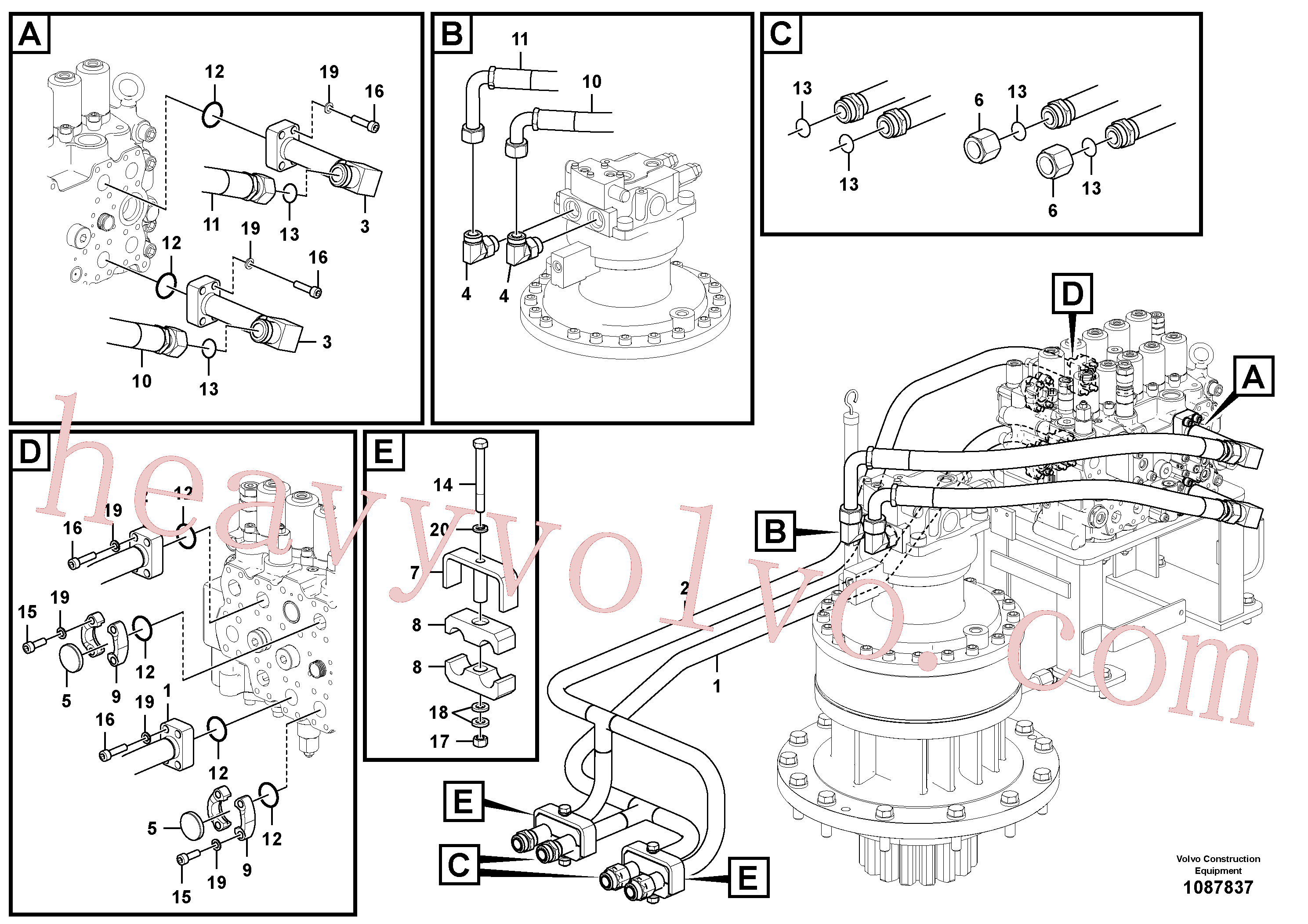 Volvo Assembly VOE14560693 Pipe for sale