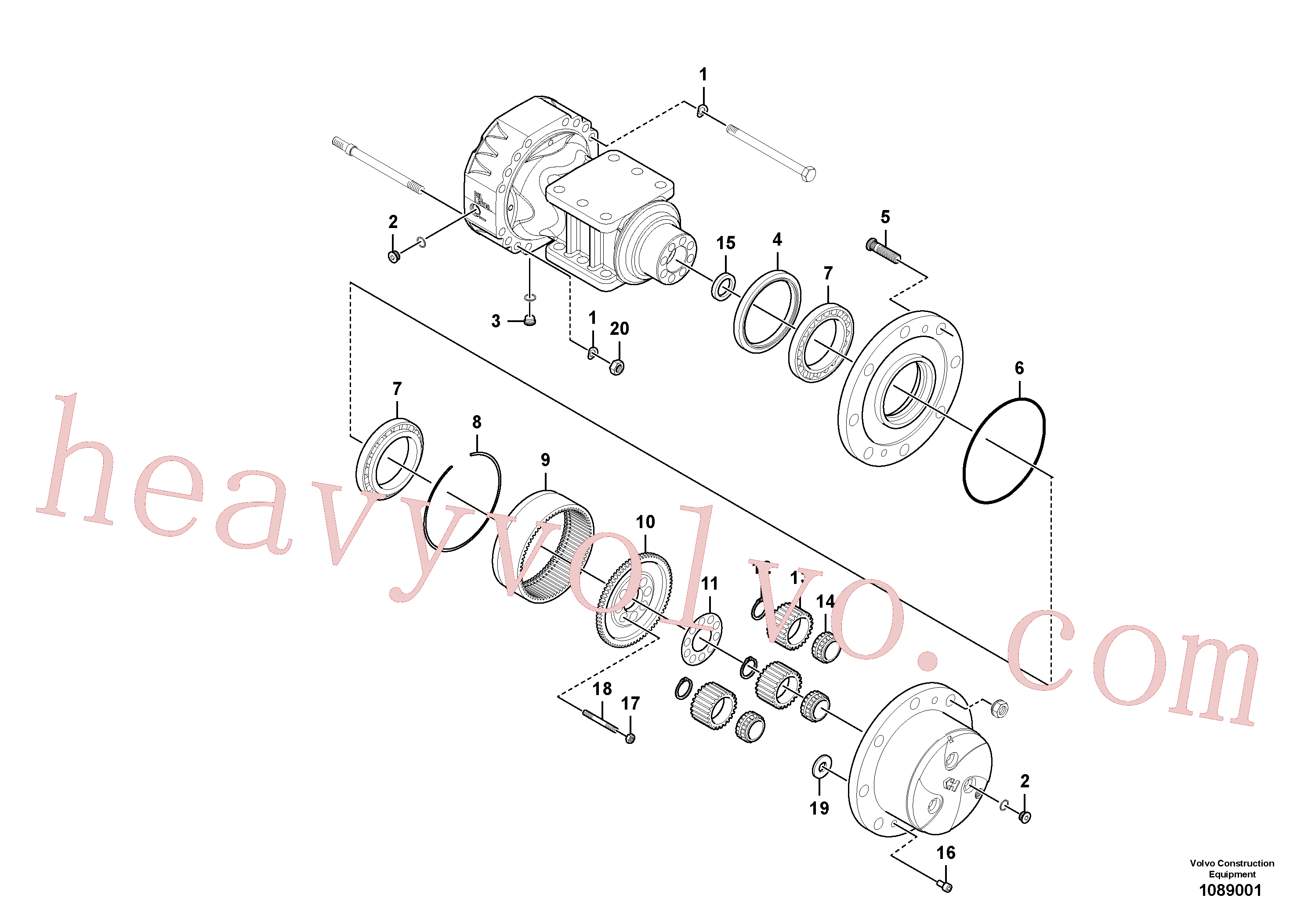 Volvo Assembly RM13229083 Washer for sale