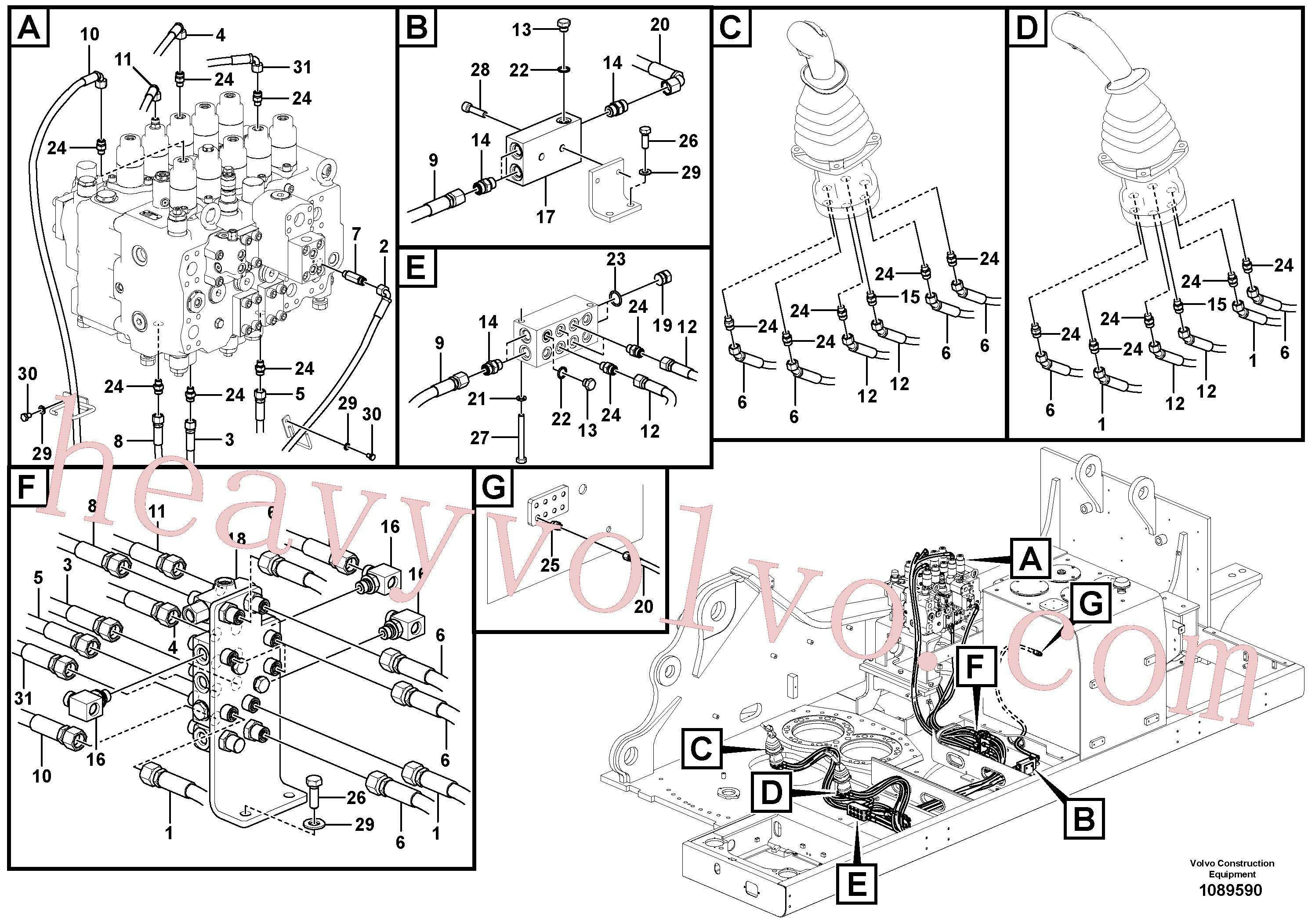 VOE937132 Rockmaster/1SC for Volvo Excavator Parts