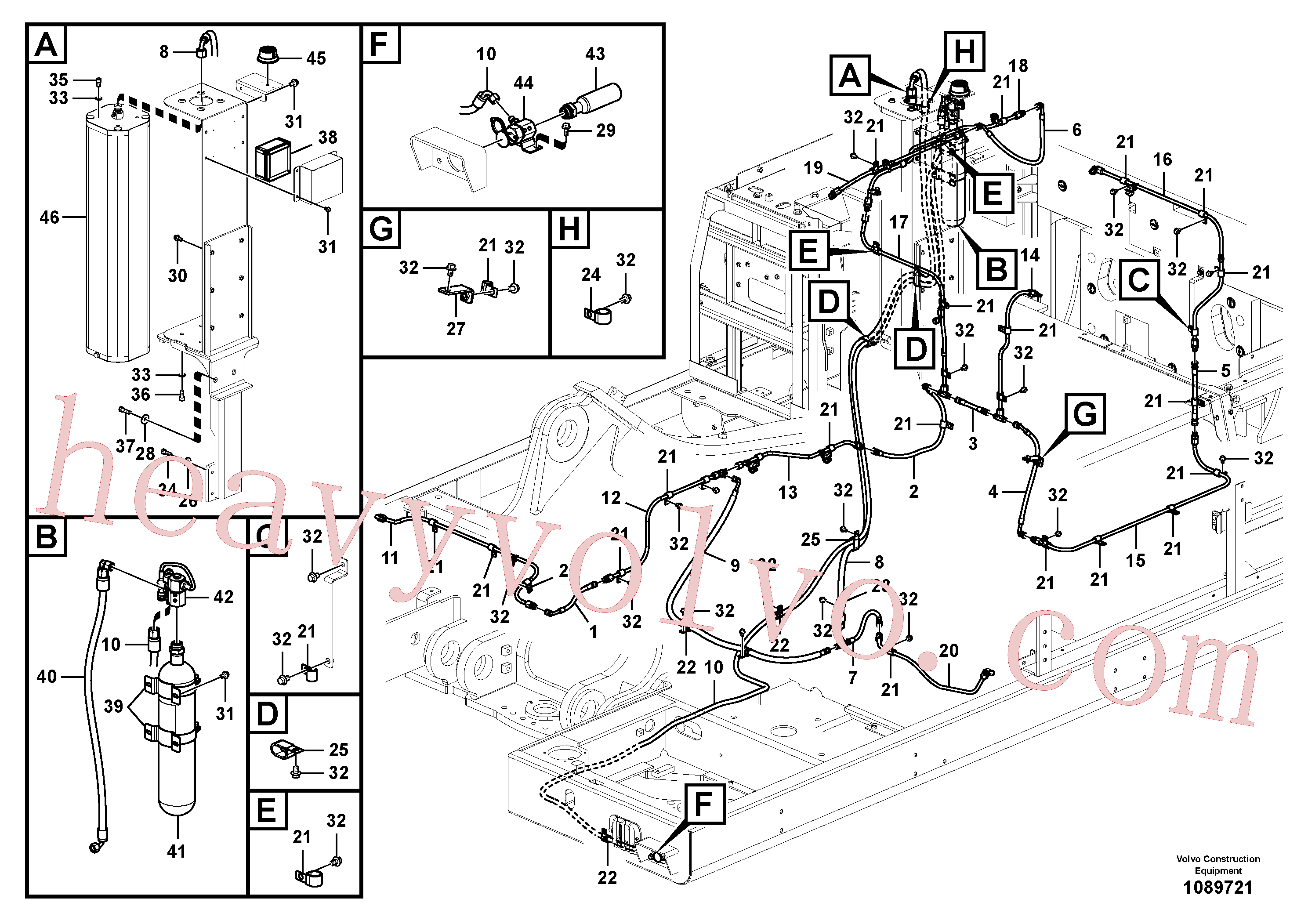 VOE15146319 Control unit for Volvo Excavator Parts