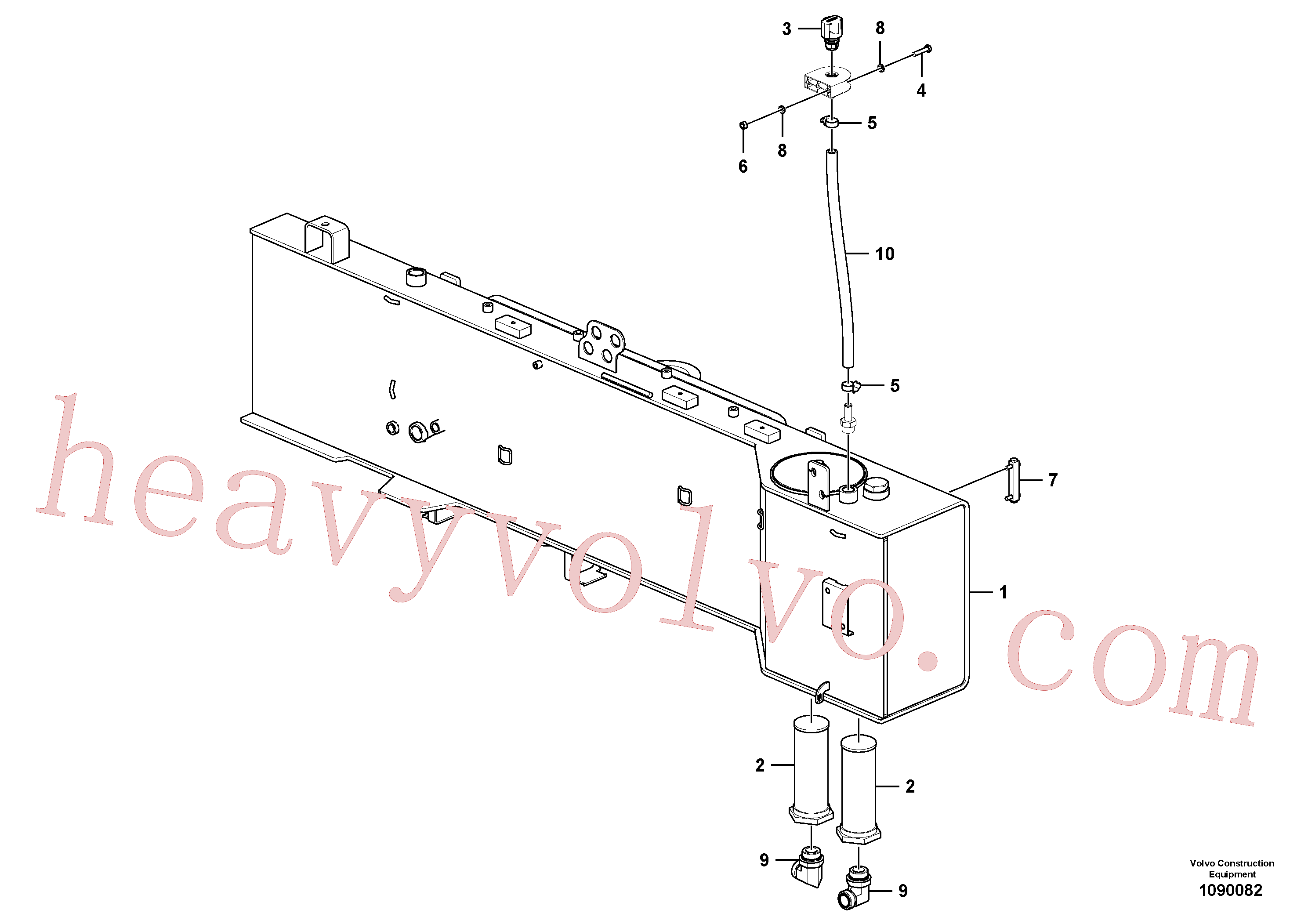 China Made VOE935276 Elbow nipple parts for Volvo Excavator