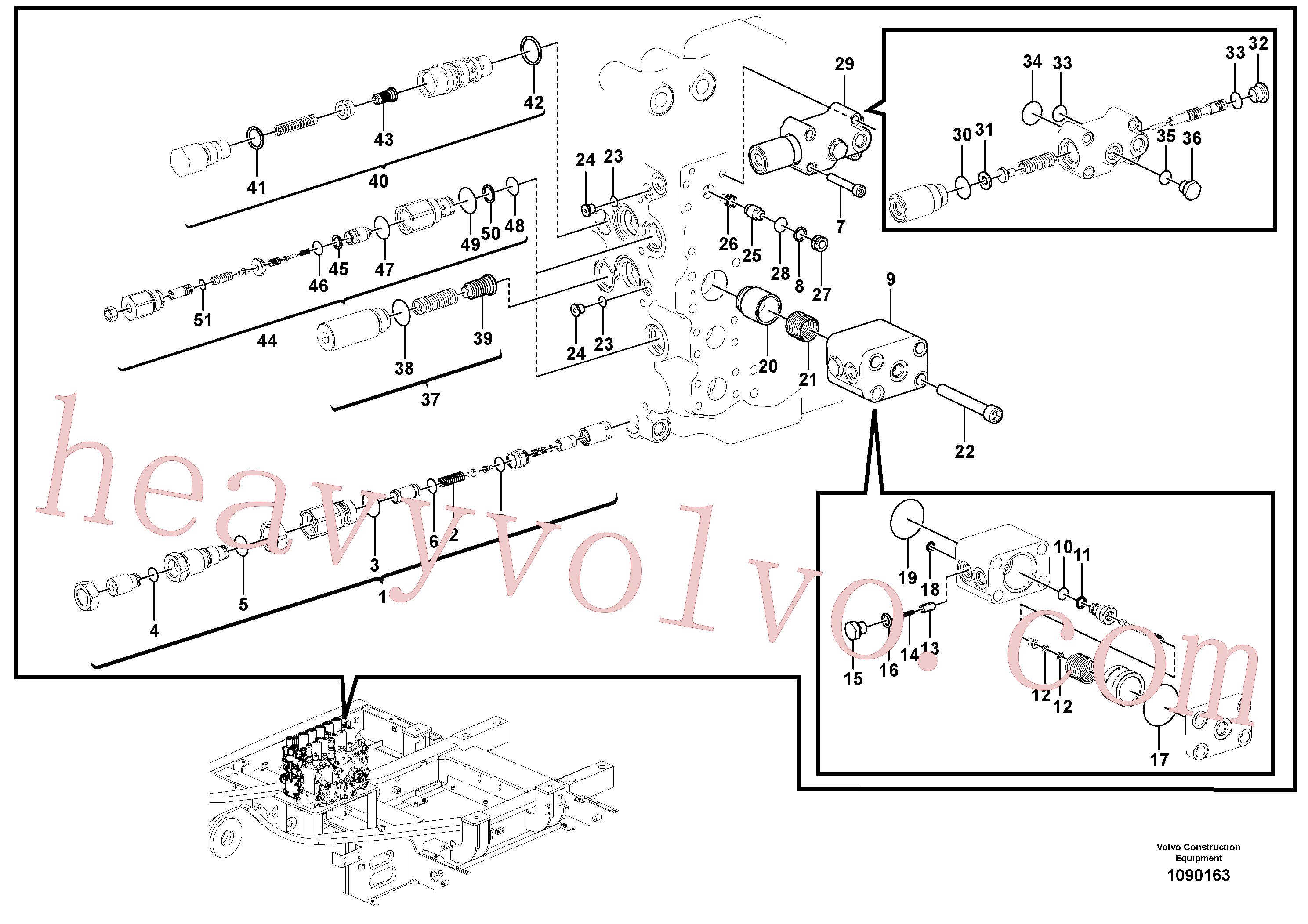 VOE14883844 Plug for Volvo Excavator spare