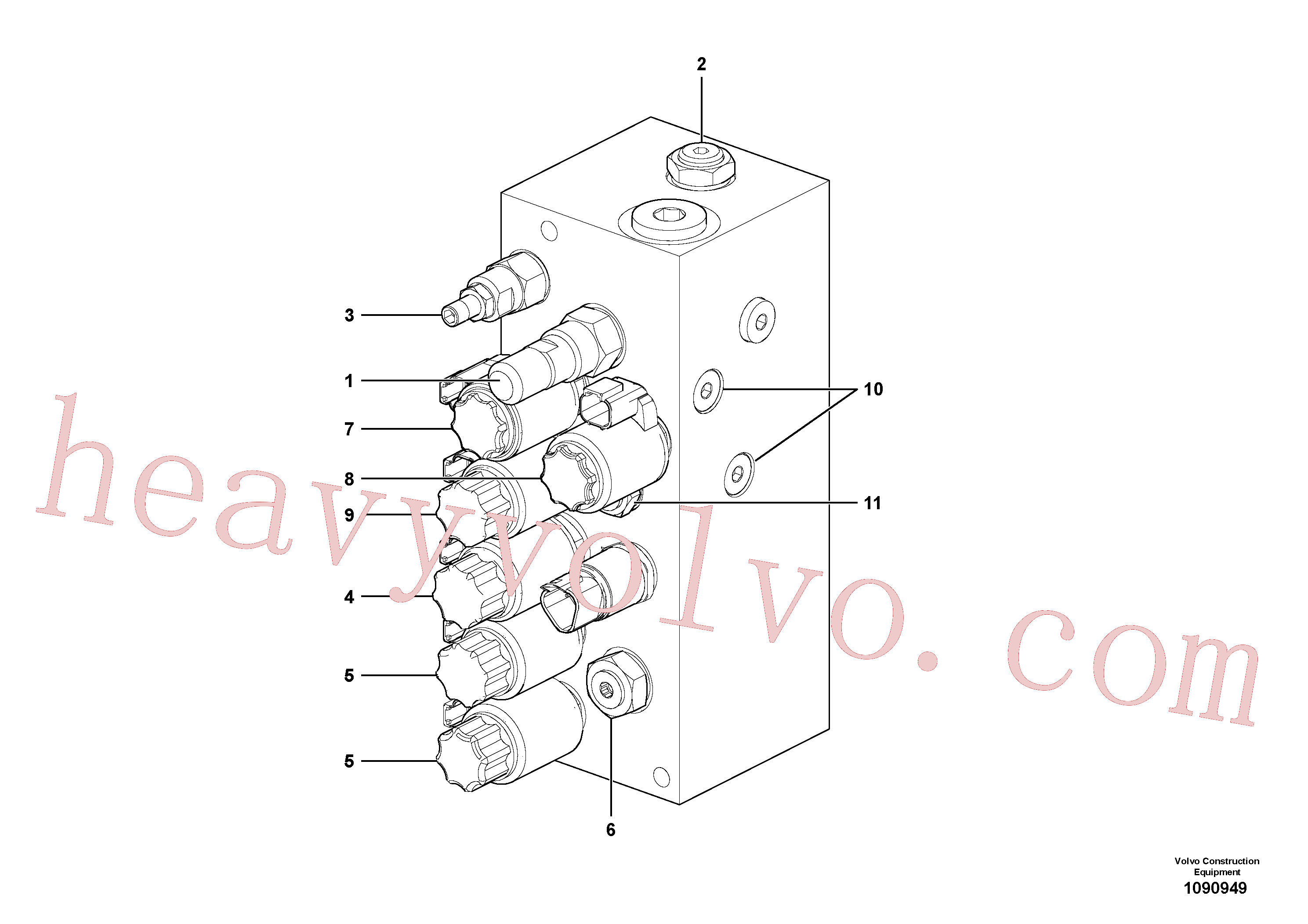 Volvo excavator part RM80634017 Sealing kit for sale