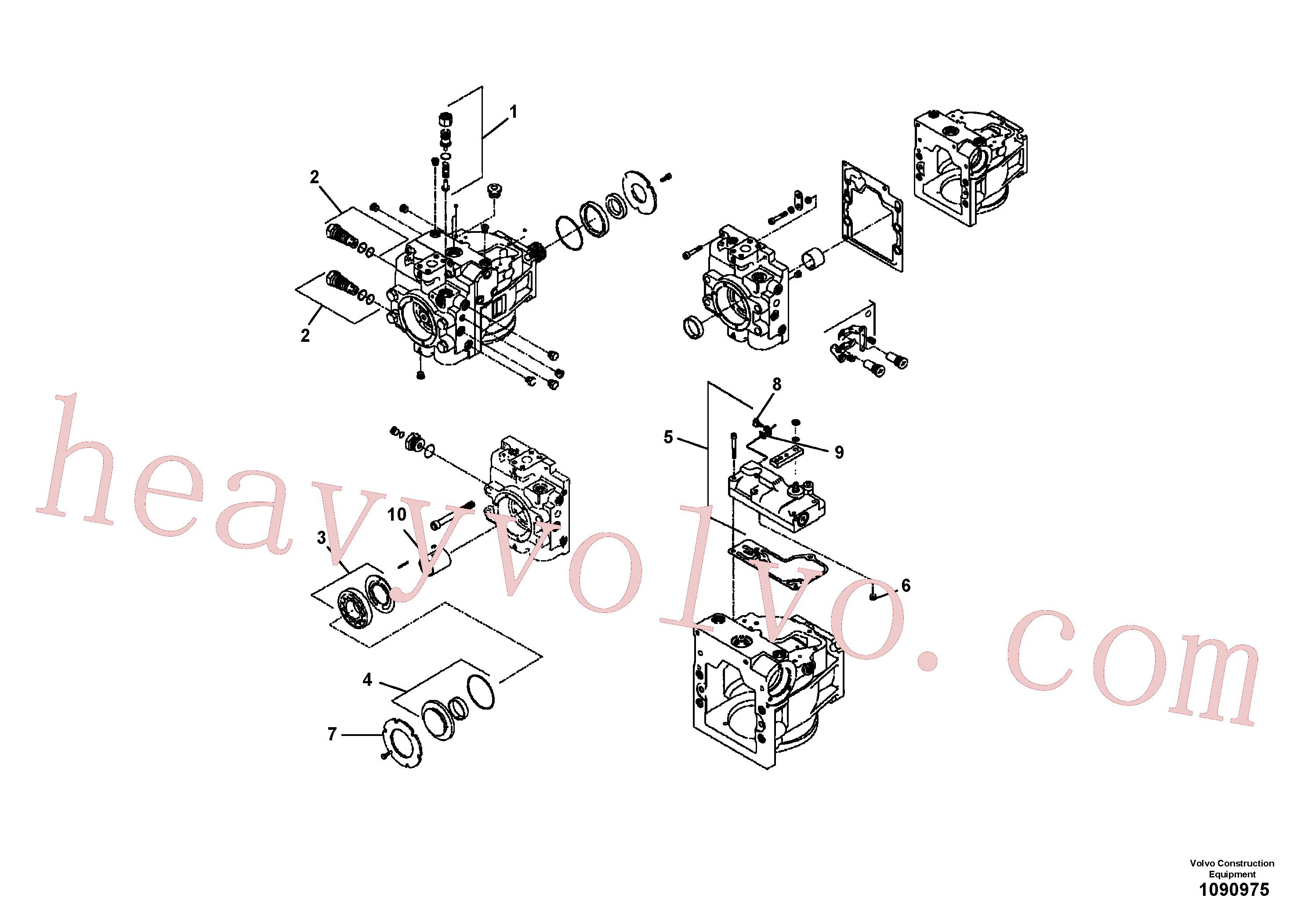 RM13790977 Shaft for Volvo Excavator spare