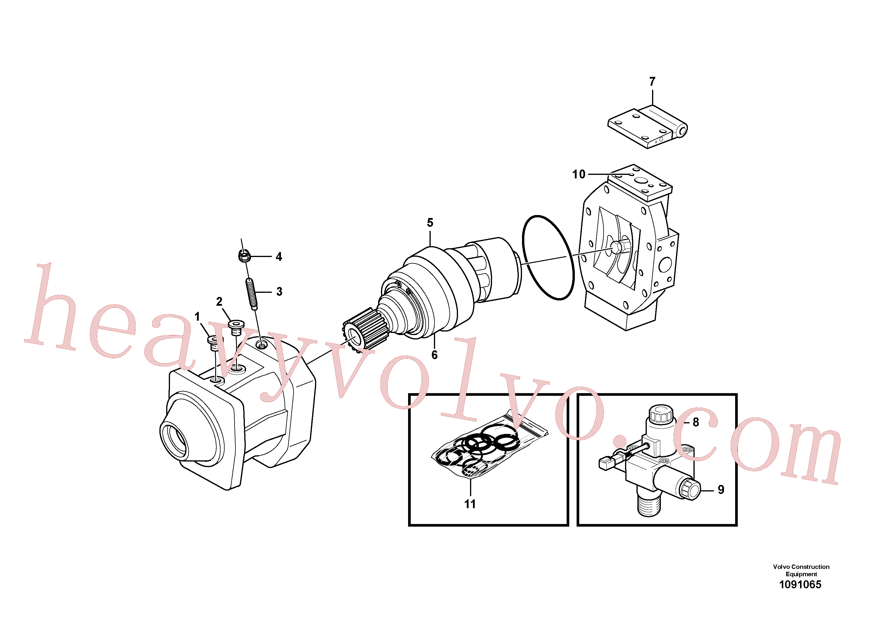 Wholesale SA8230-29360 Pin for Volvo Excavator