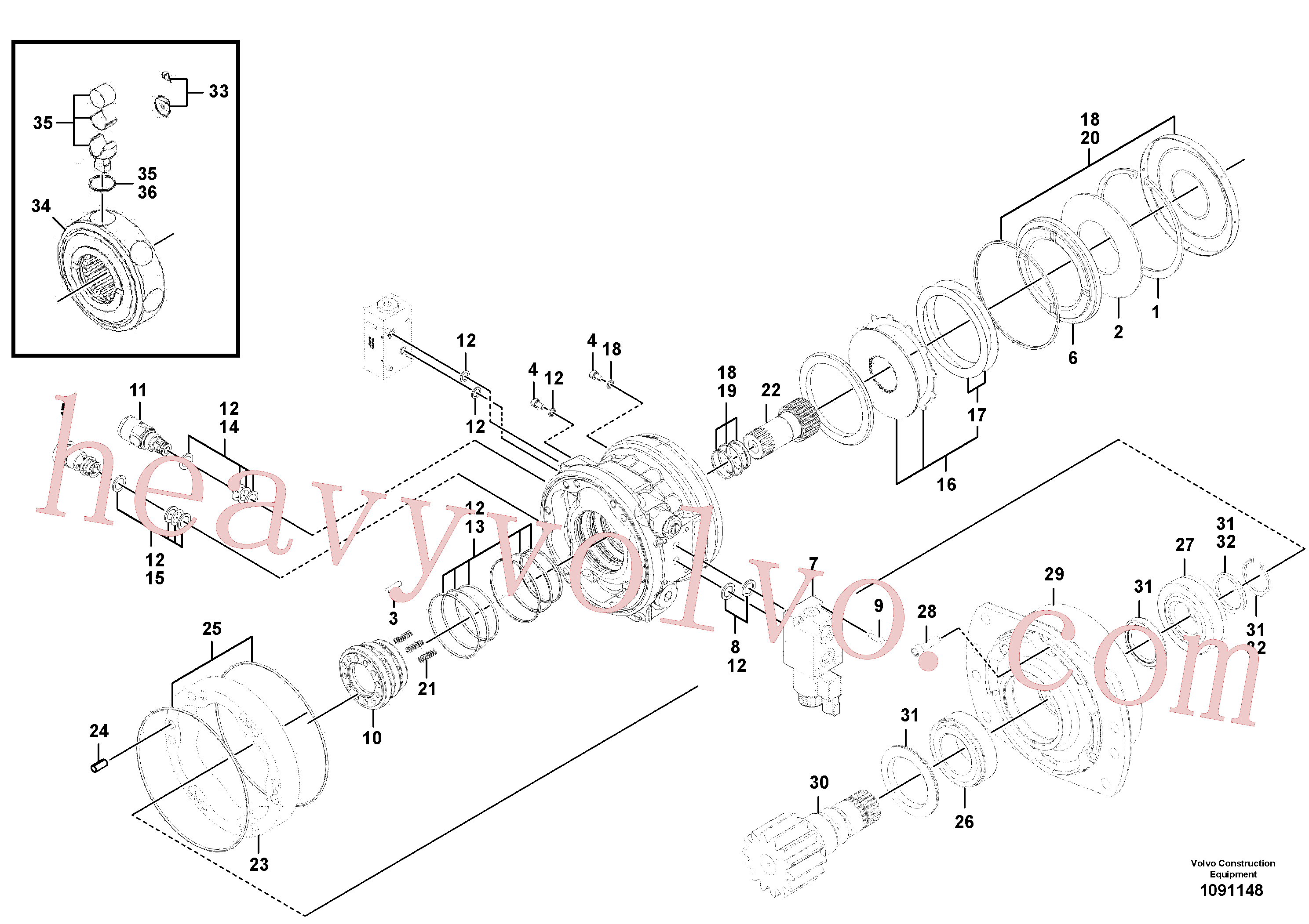 Wholesale VOE14587954 Pin for Volvo Excavator
