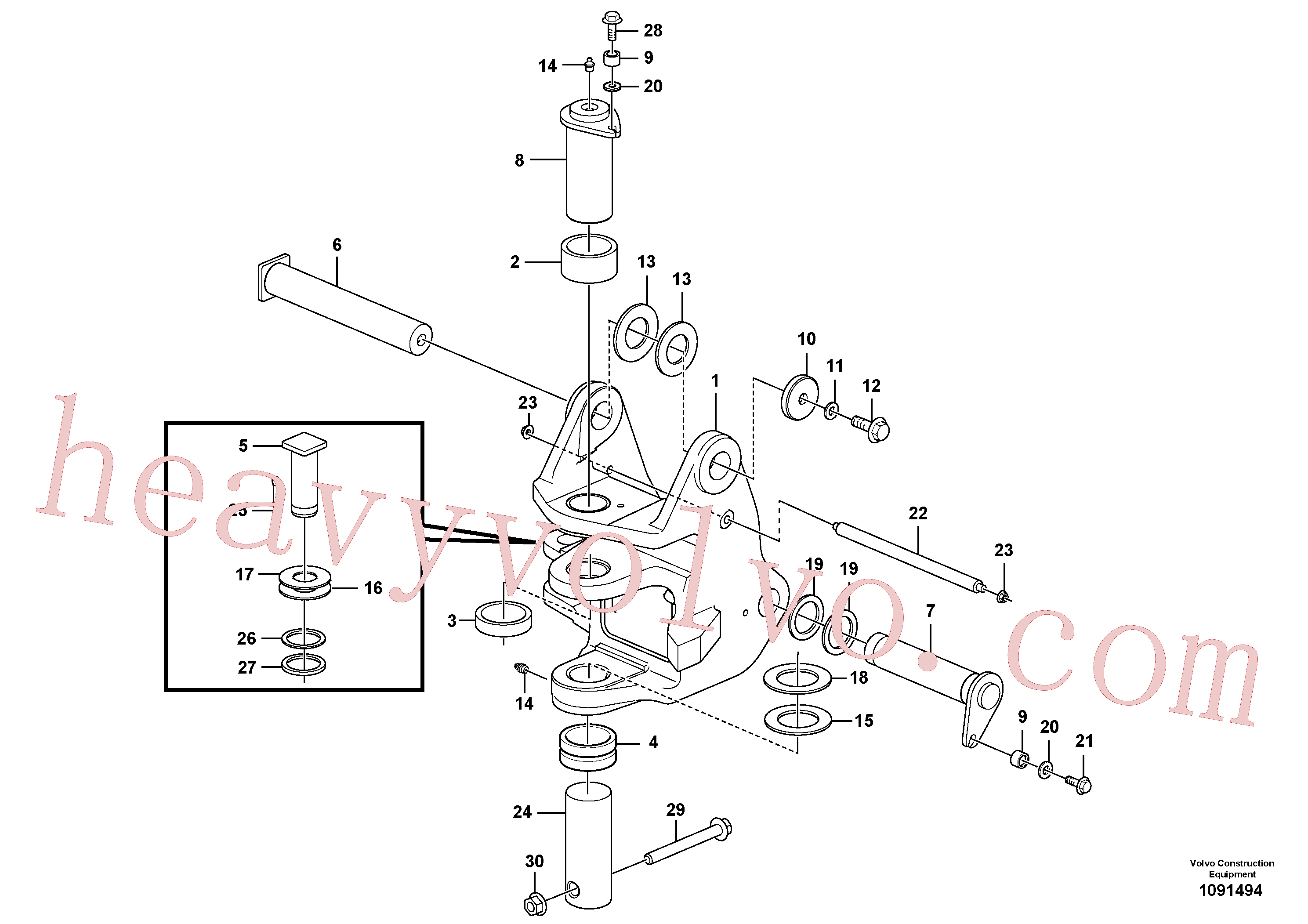 Volvo PJ5540094 Washer aftermarket part for sale