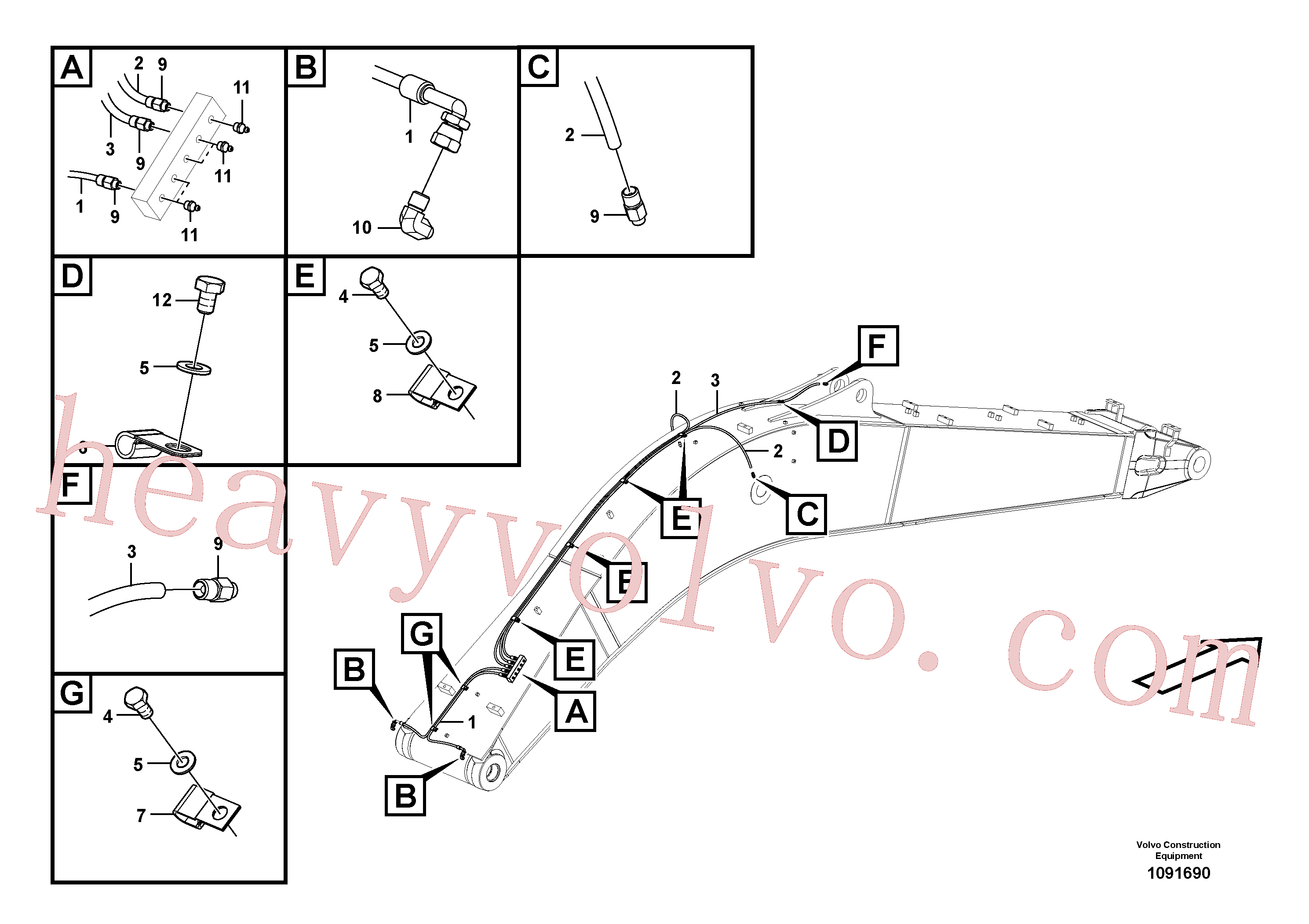 Volvo VOE14883786 Clip aftermarket part for sale