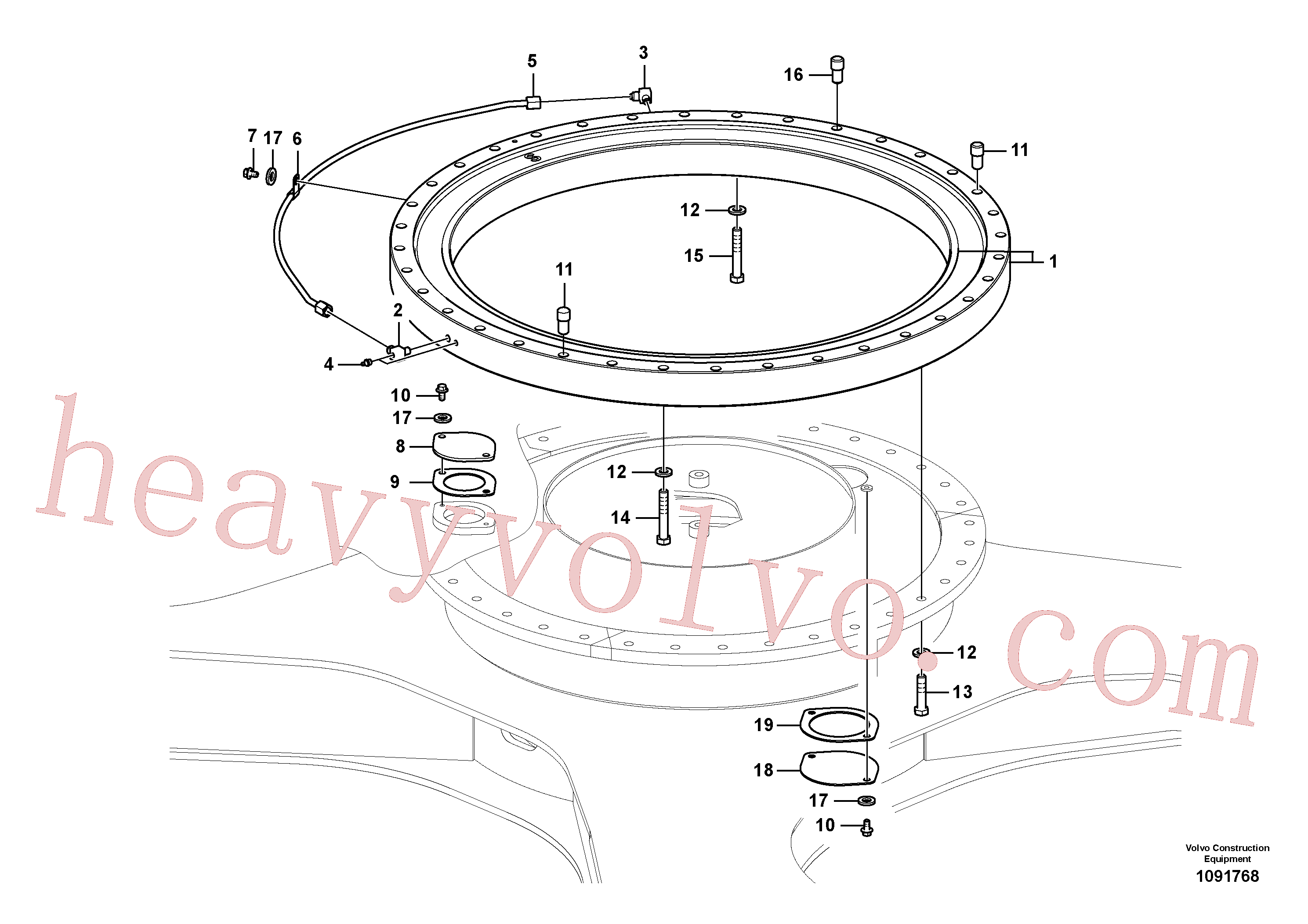 Volvo VOE14883786 Clip aftermarket part for sale