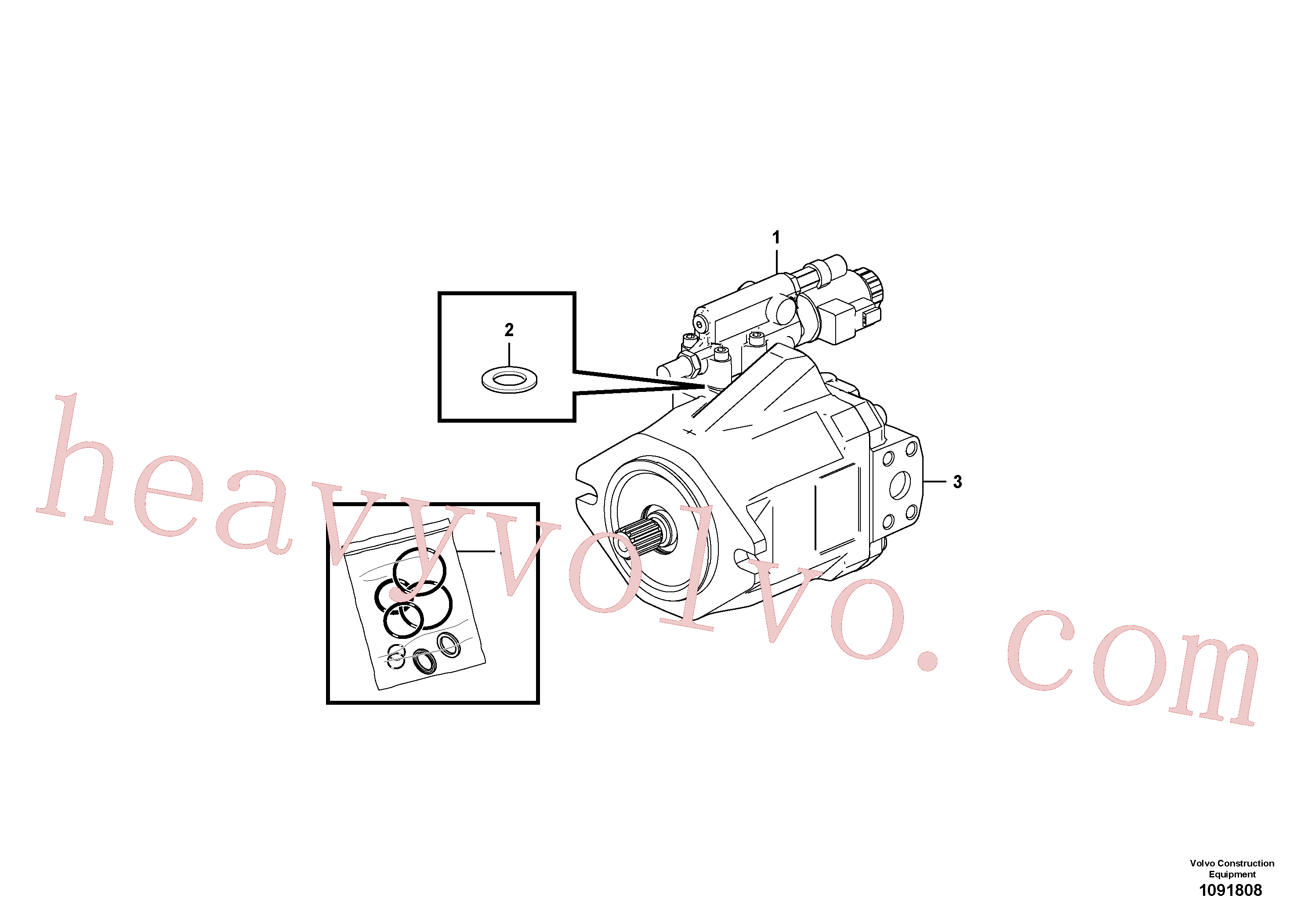 Volvo Assembly VOE11715266 Gasket for sale