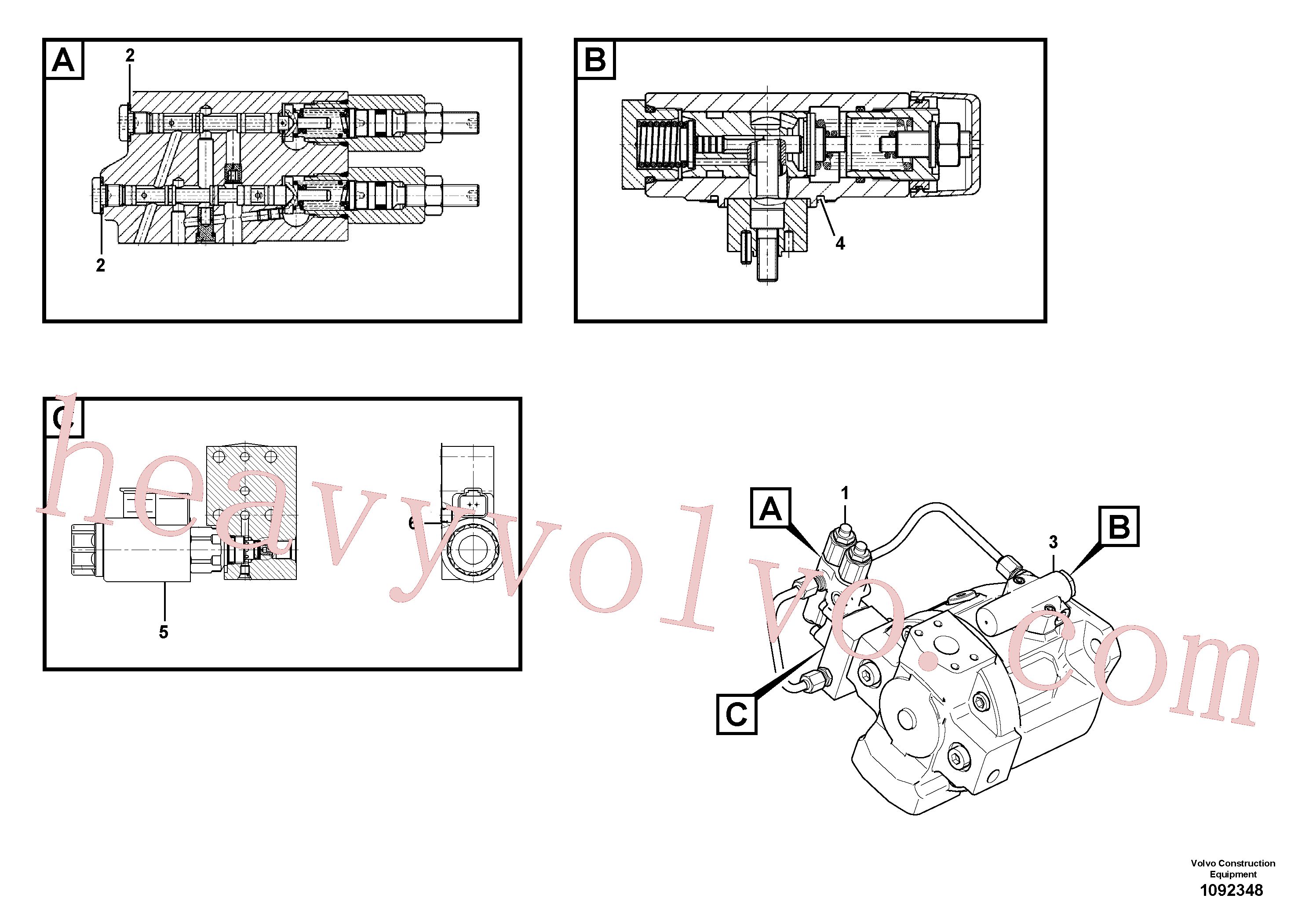 Volvo VOE17467855 Control valve aftermarket part for sale