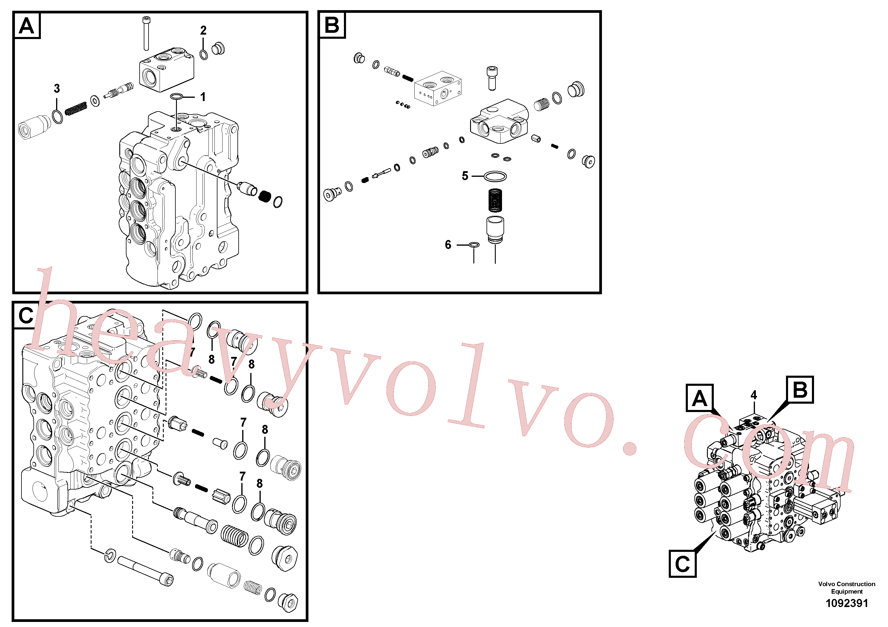Volvo VOE14718298 Cover aftermarket part for sale