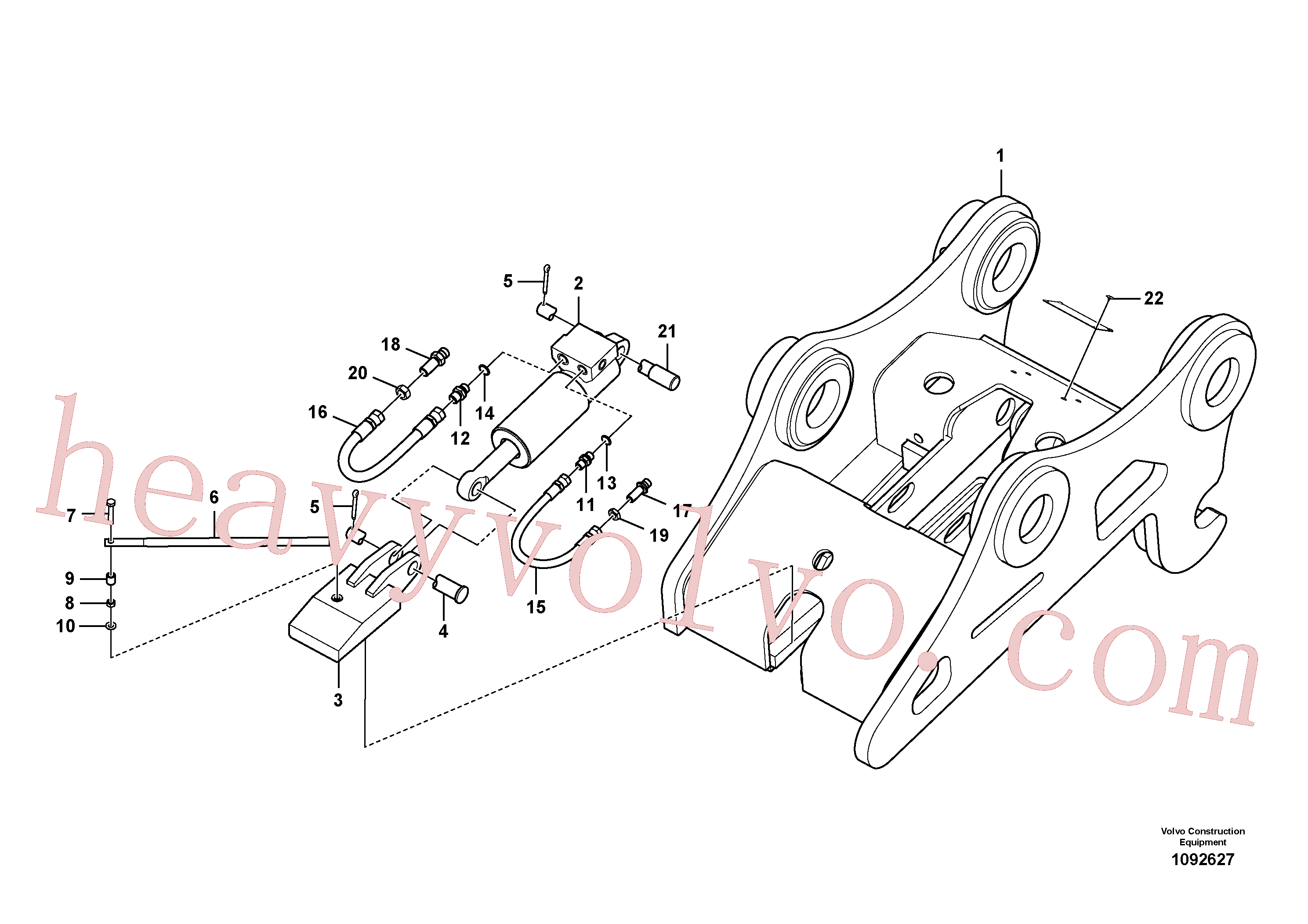 Wholesale VOE14884832 Nipple for Volvo Excavator