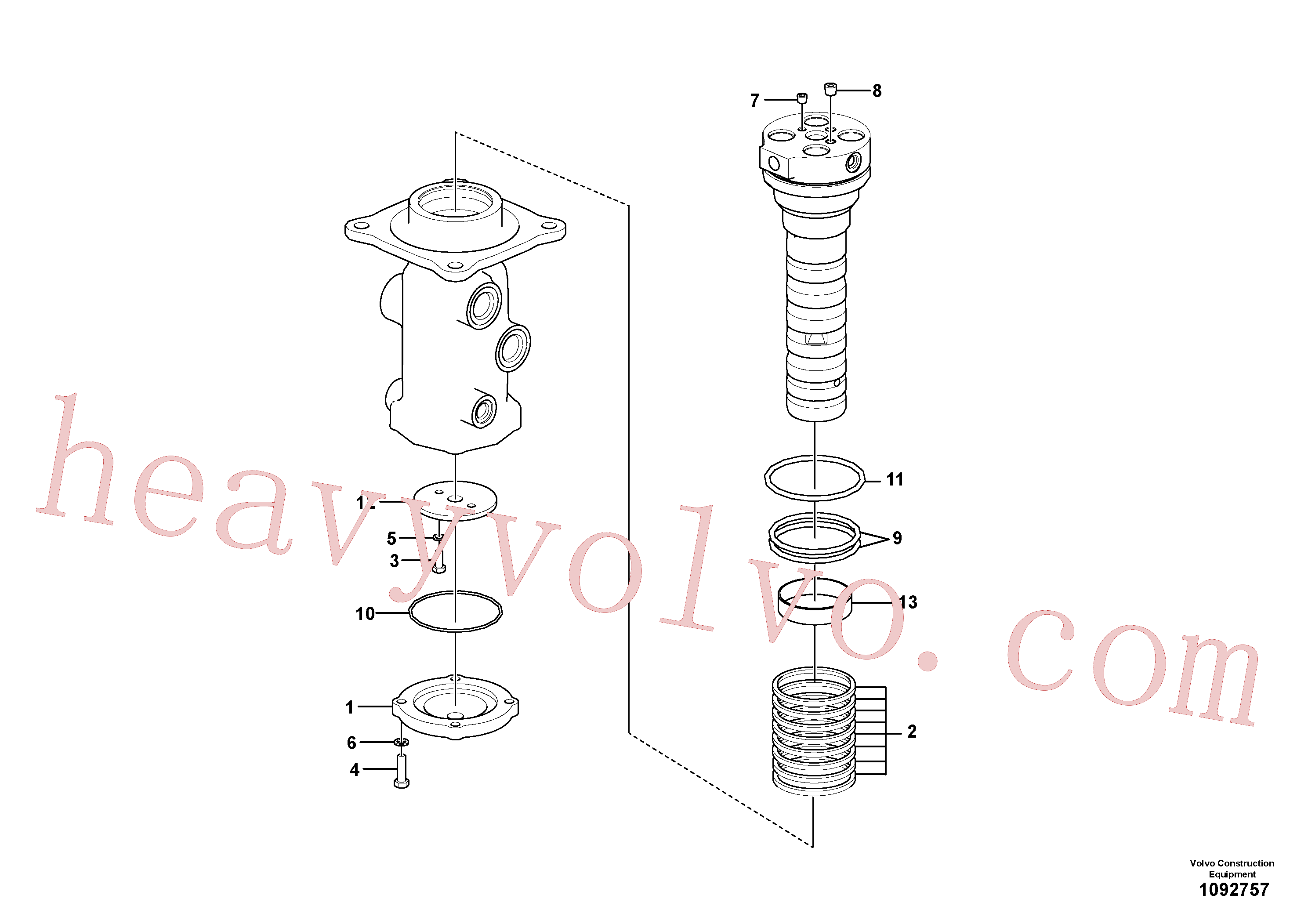 China Made VOE14883862 Plug parts for Volvo Excavator