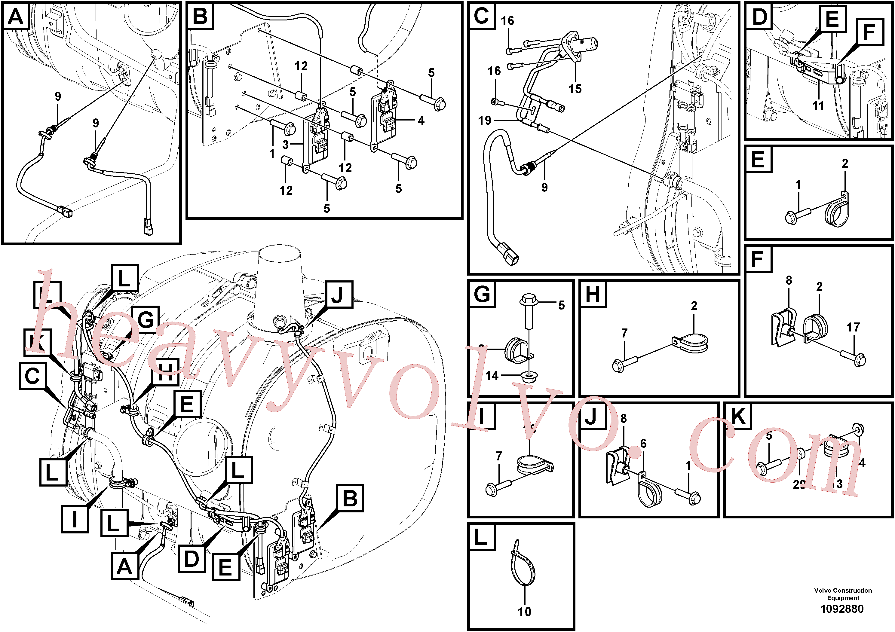 Volvo VOE60113547 Spacer sleeve aftermarket part for sale