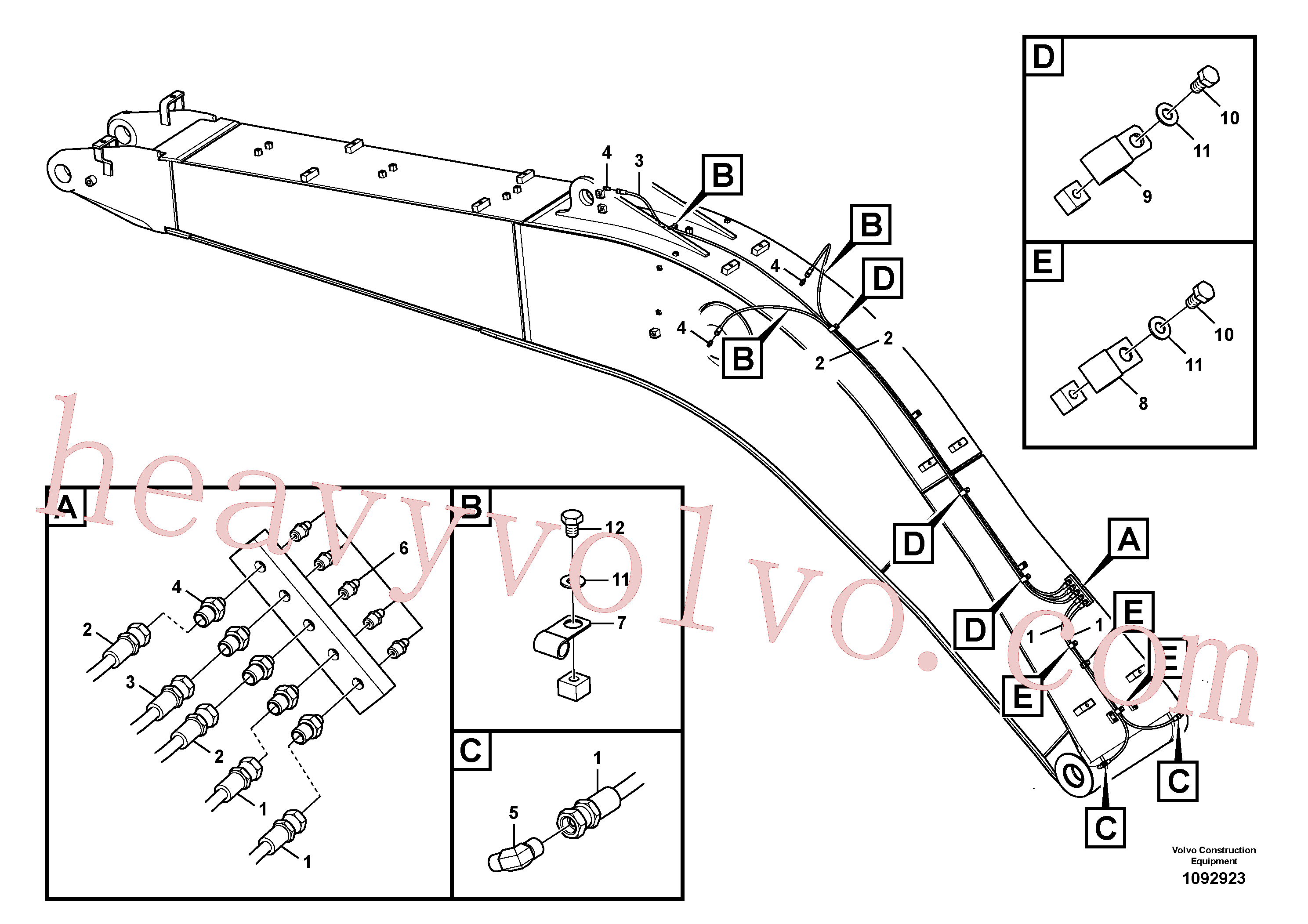 Volvo VOE14883786 Clip aftermarket part for sale