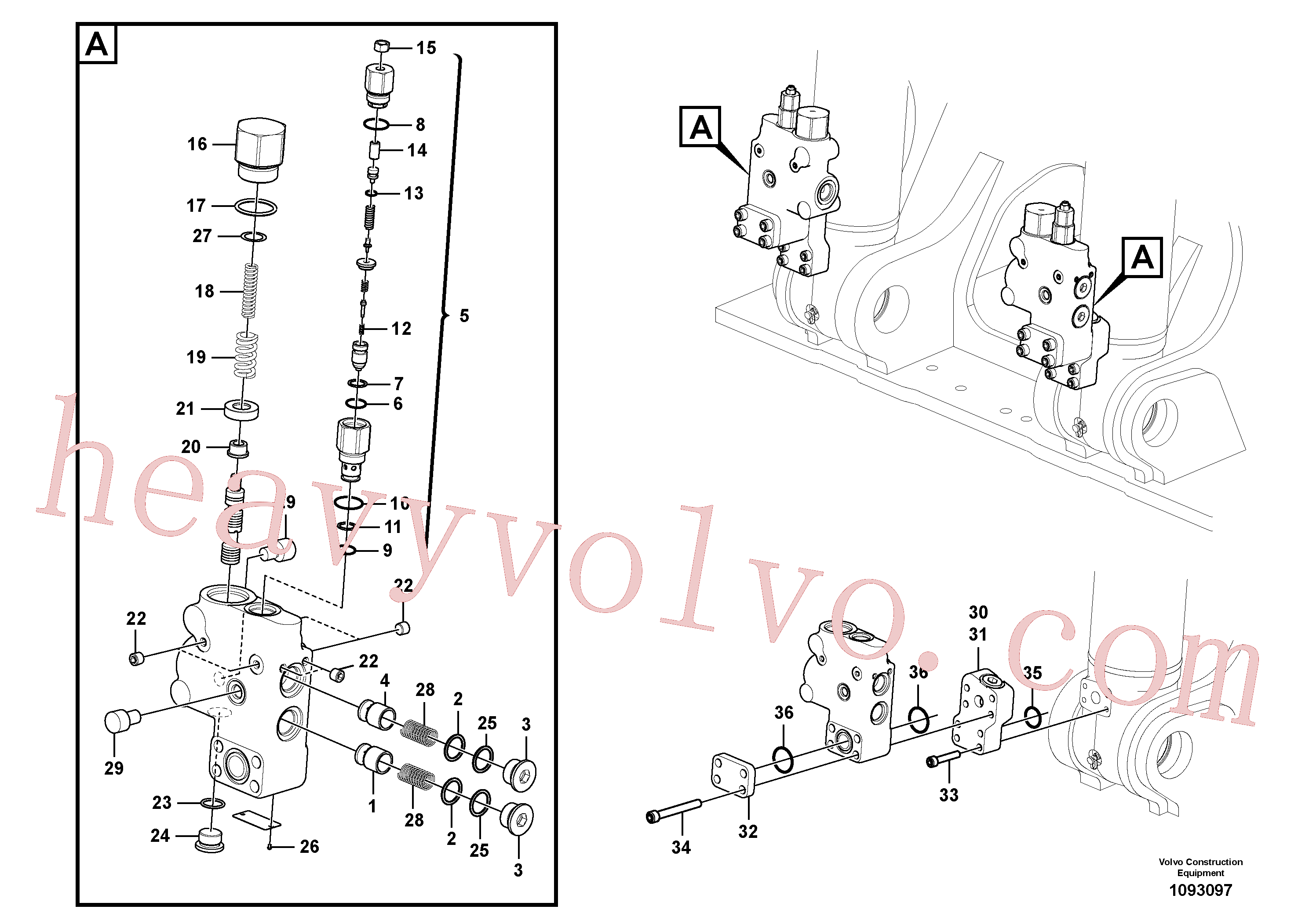 Wholesale SA1174-50290 Block for Volvo Excavator