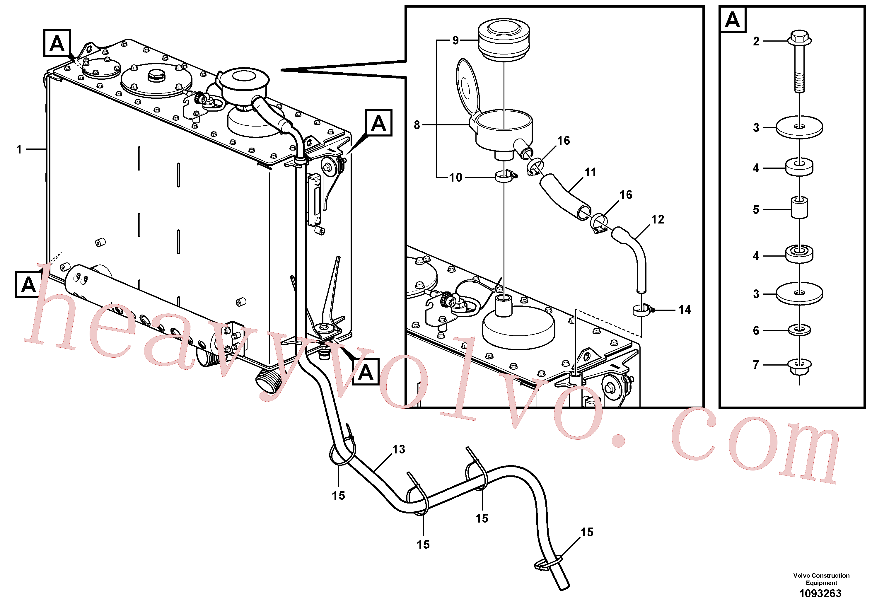 Volvo Assembly VOE60113115 Flange screw for sale