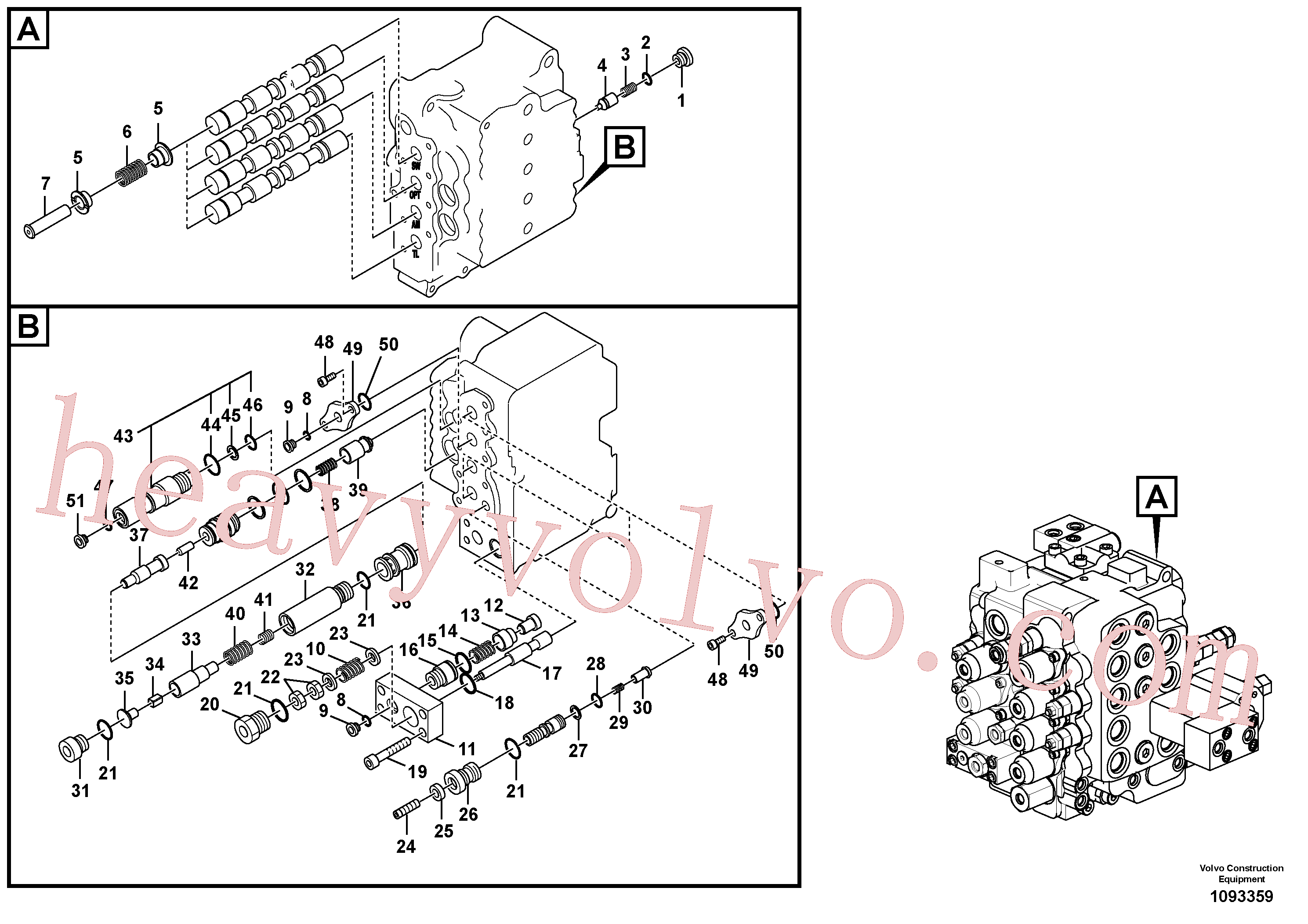 Volvo Assembly SA8230-32880 Spring for sale
